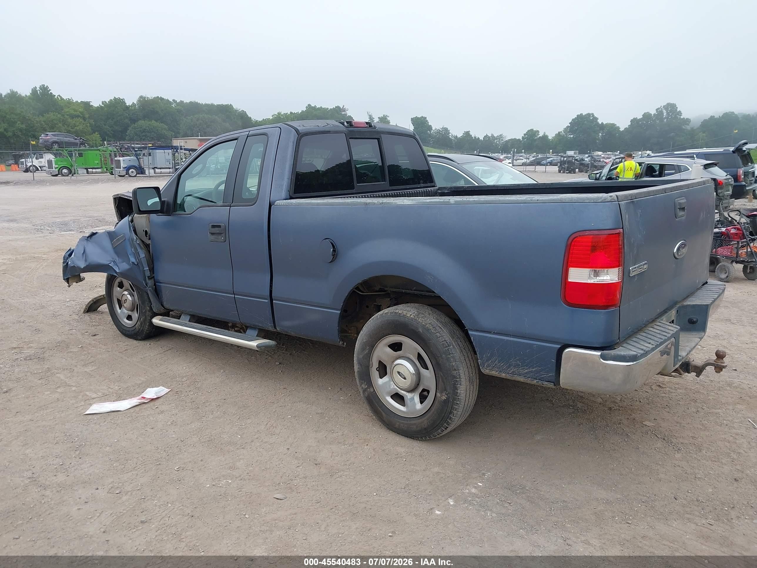 2004 Ford F-150 Stx/xl/xlt Синий vin: 1FTRF12W14NC21029