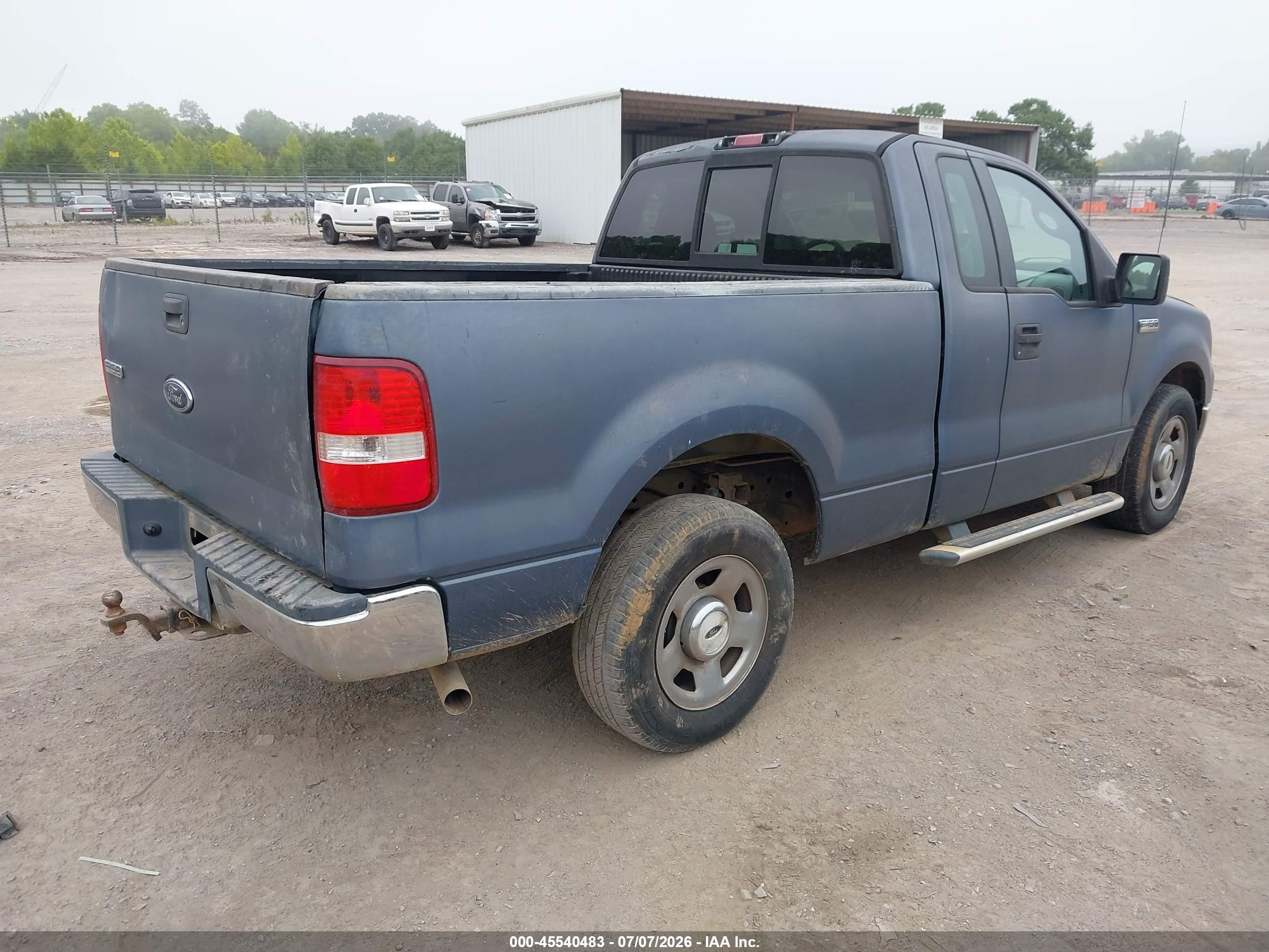 2004 Ford F-150 Stx/xl/xlt Синий vin: 1FTRF12W14NC21029