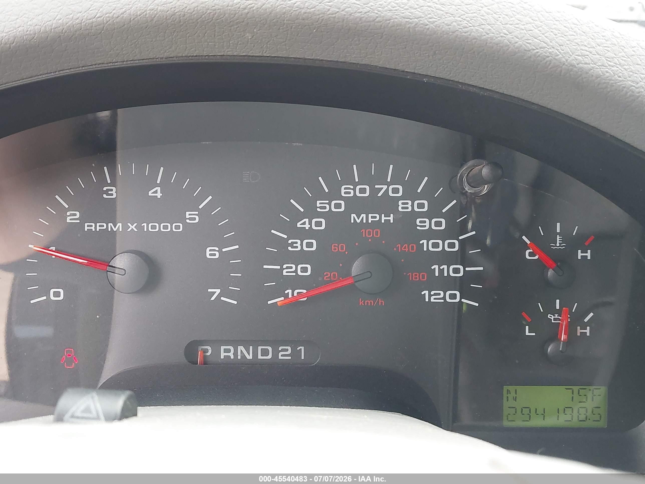 2004 Ford F-150 Stx/xl/xlt Синий vin: 1FTRF12W14NC21029