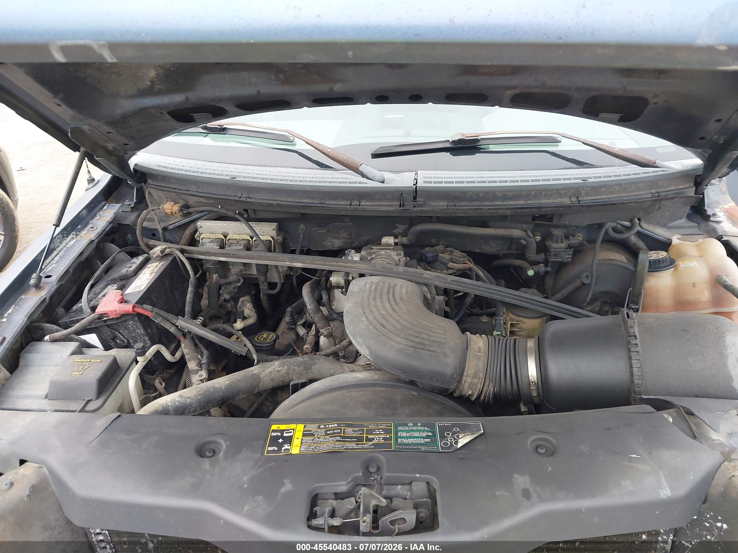 2004 Ford F-150 Stx/xl/xlt Синий vin: 1FTRF12W14NC21029