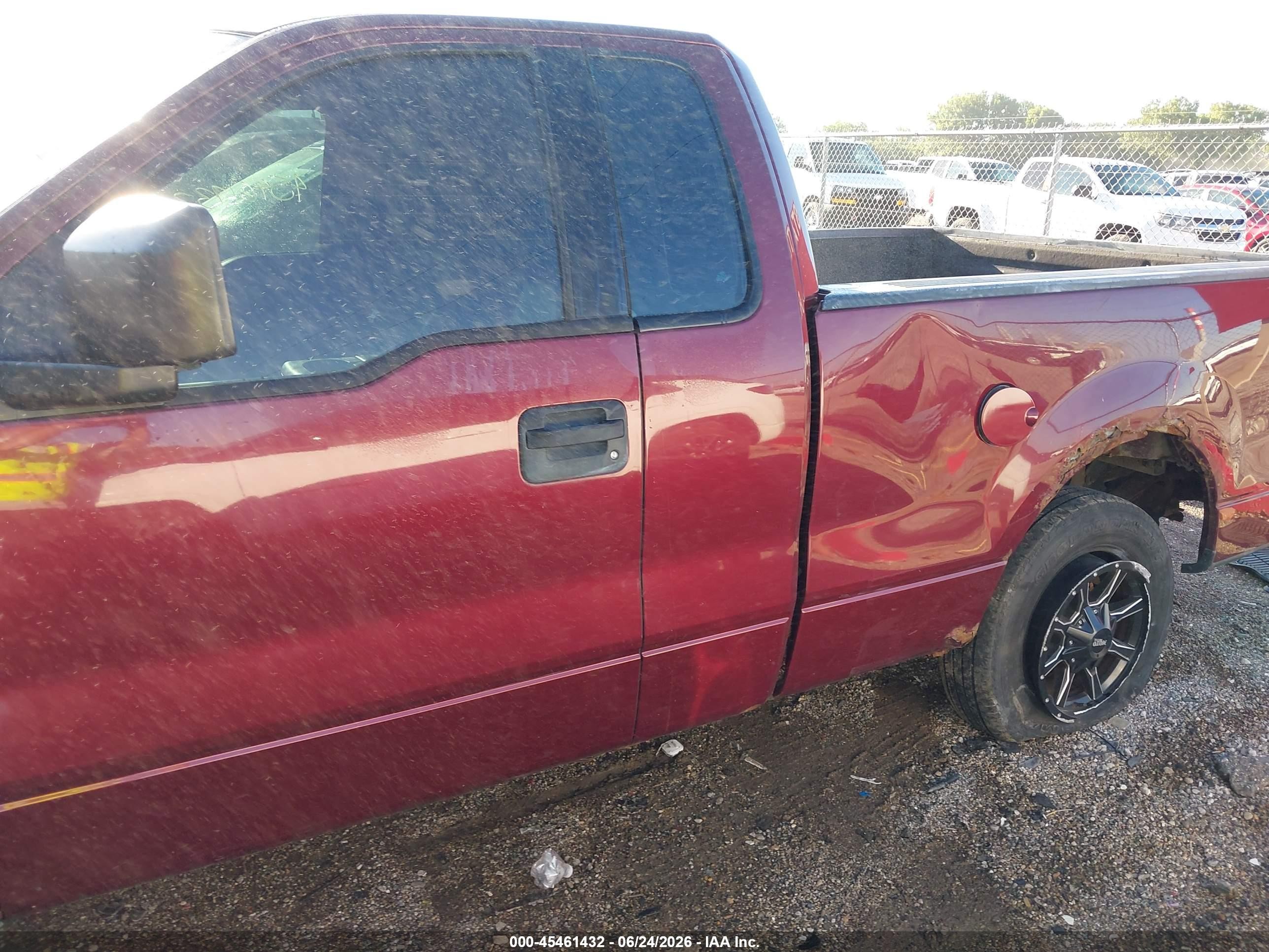 2004 Ford F-150 Stx/xl/xlt Бордовый vin: 1FTRF12W14NC39708