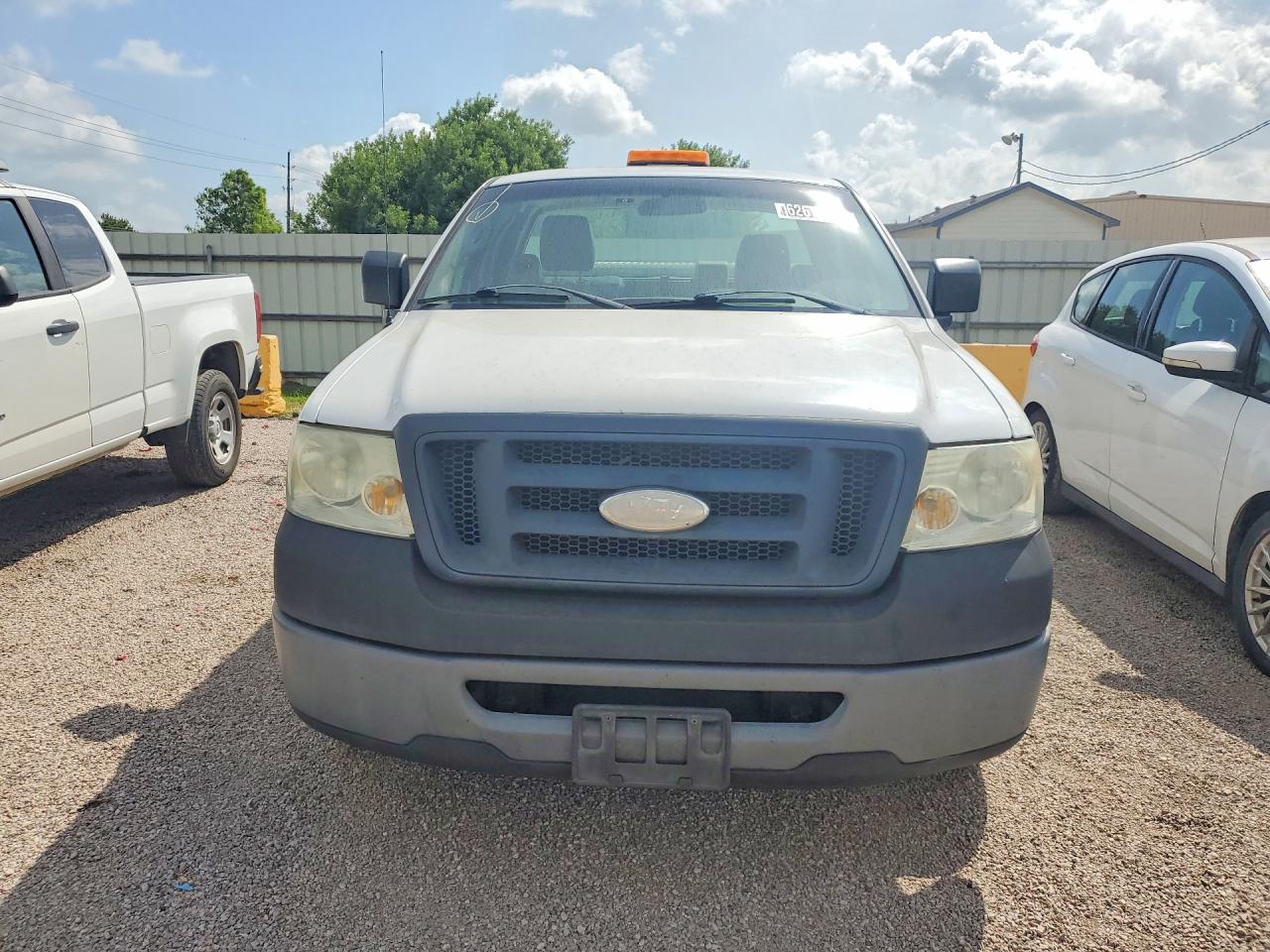 2007 Ford F150 White vin: 1FTRF12W17KD54167