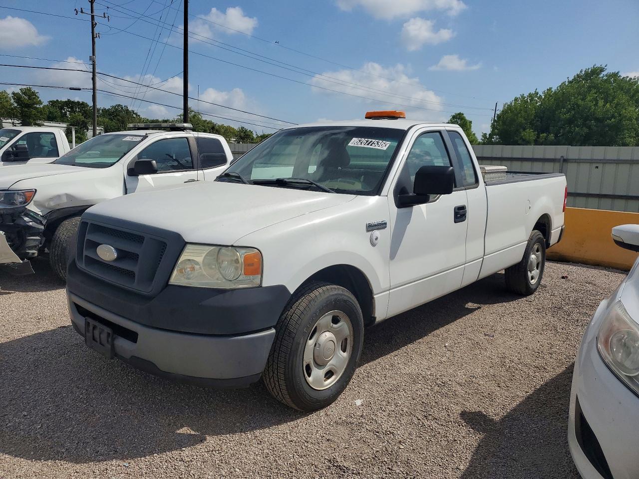 2007 Ford F150 White vin: 1FTRF12W17KD54167