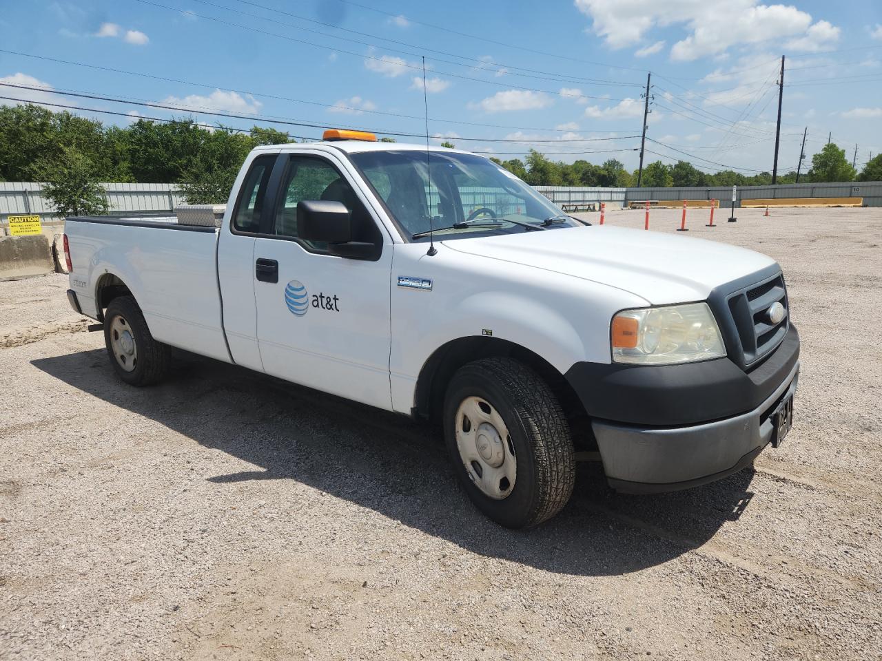 2007 Ford F150 White vin: 1FTRF12W17KD54167 Damage: Overall Vehicle, De-Identify, Removal Required