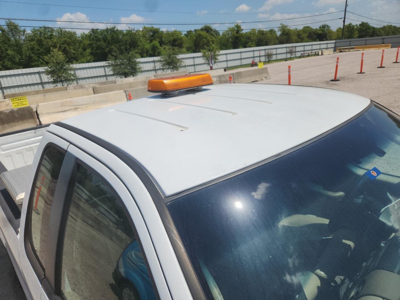 2007 Ford F150 White vin: 1FTRF12W17KD54167 Damage: Roof, Rust, 1 To 2 Inches