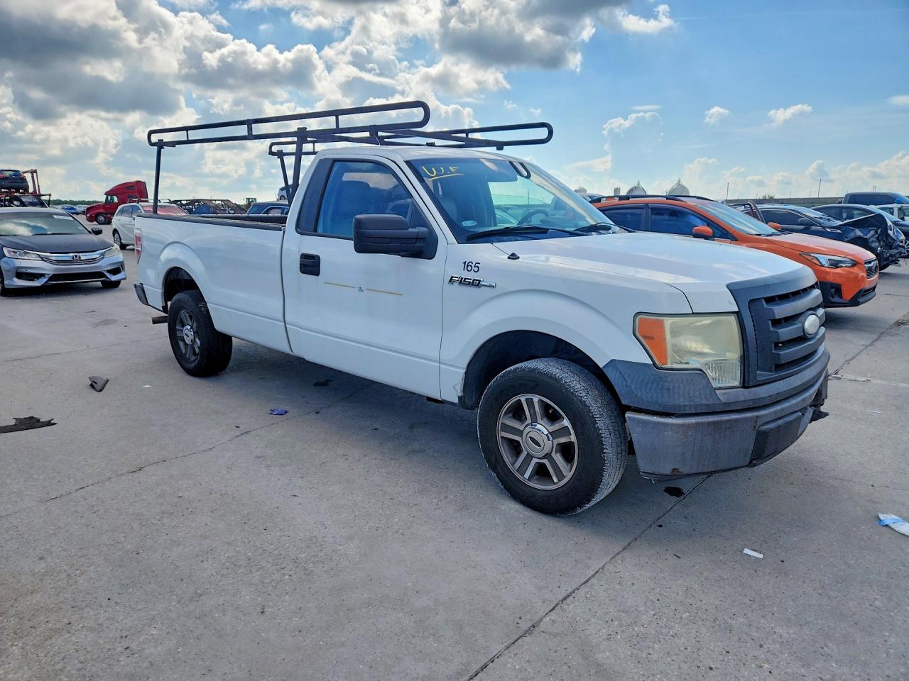 2009 Ford F150 Белый vin: 1FTRF12W19KB51119