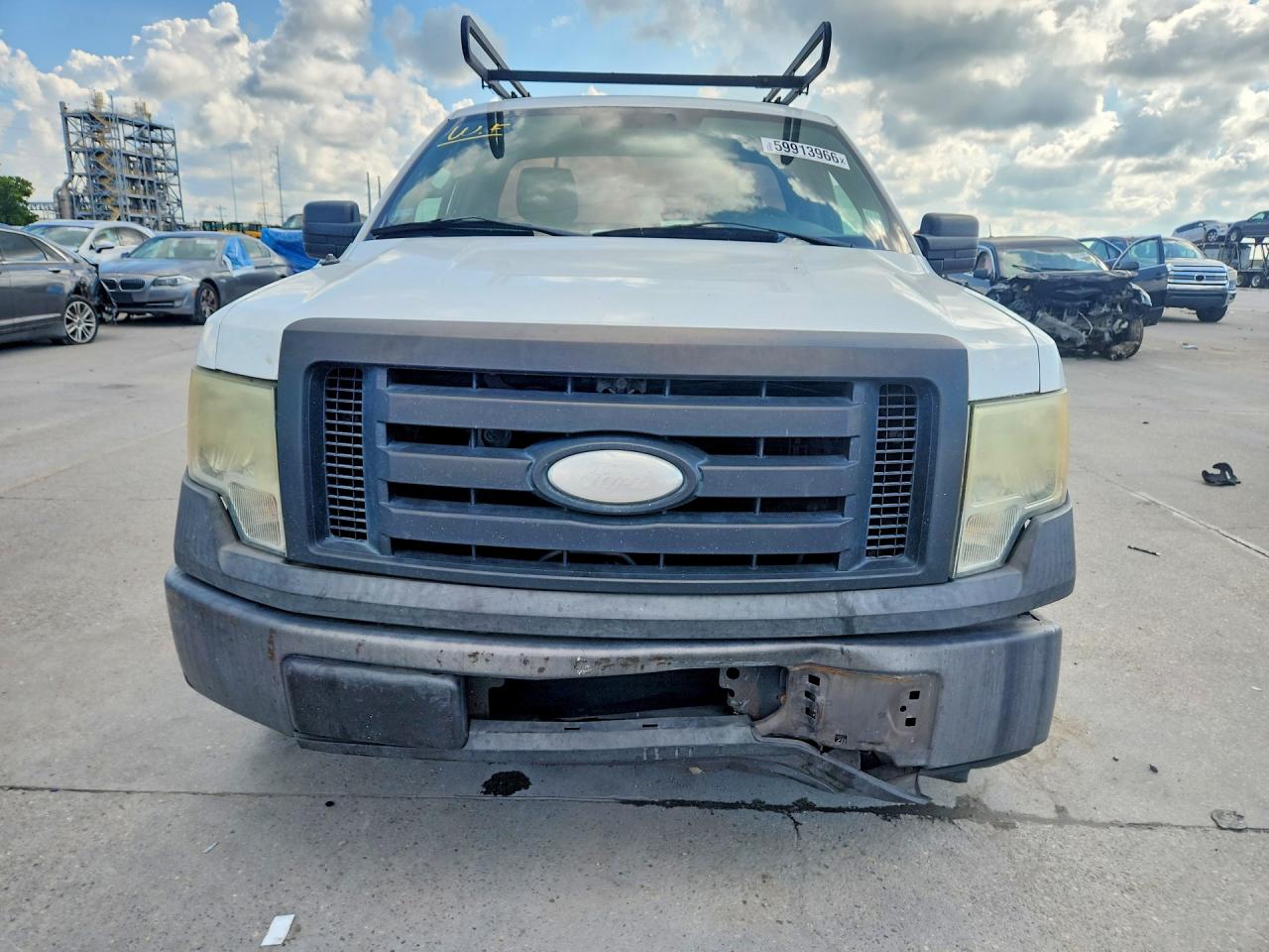 2009 Ford F150 Белый vin: 1FTRF12W19KB51119