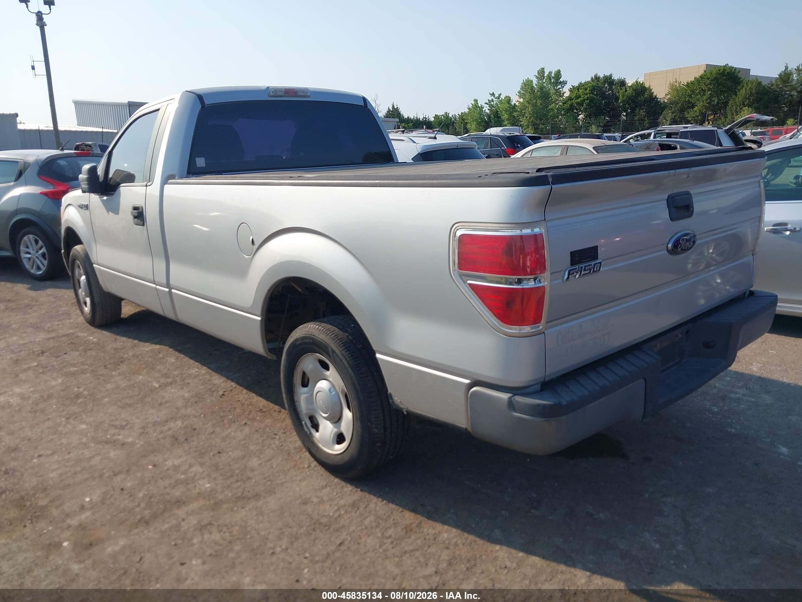 2009 Ford F-150 Stx/xl/xl W/midbox Prep/xlt/xlt W/midbox Prep Silver vin: 1FTRF12W19KB98036