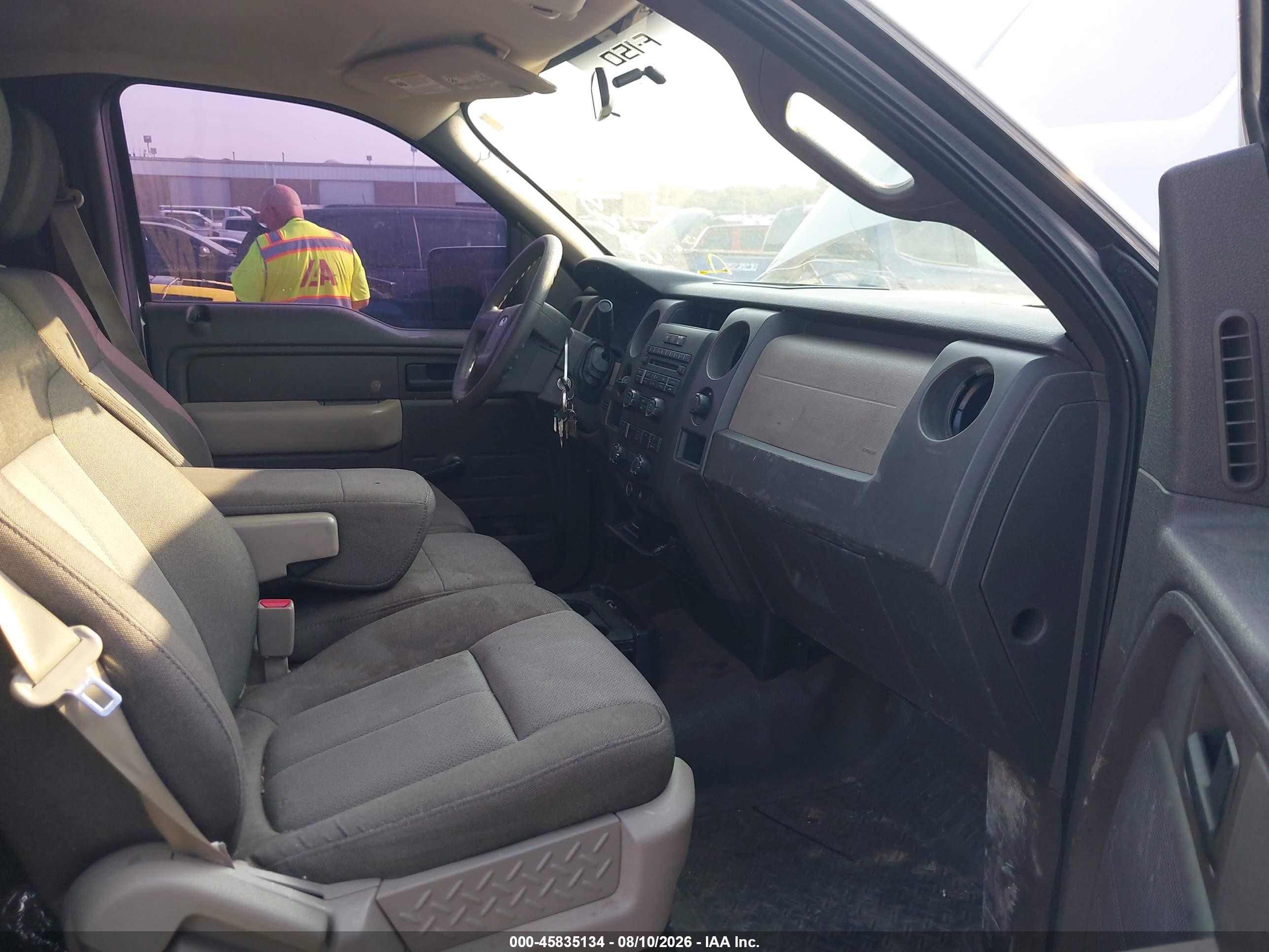 2009 Ford F-150 Stx/xl/xl W/midbox Prep/xlt/xlt W/midbox Prep Silver vin: 1FTRF12W19KB98036