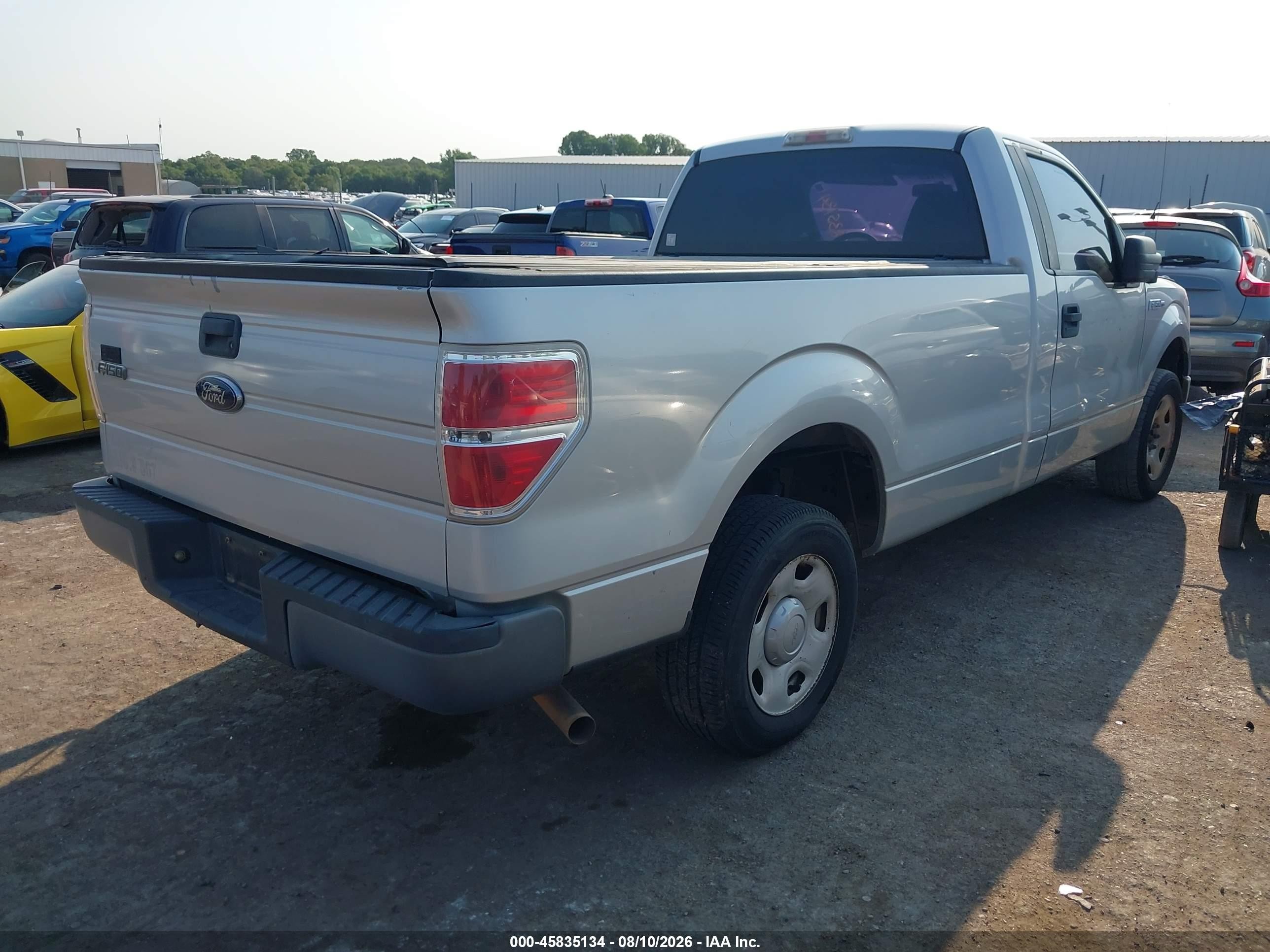 2009 Ford F-150 Stx/xl/xl W/midbox Prep/xlt/xlt W/midbox Prep Silver vin: 1FTRF12W19KB98036