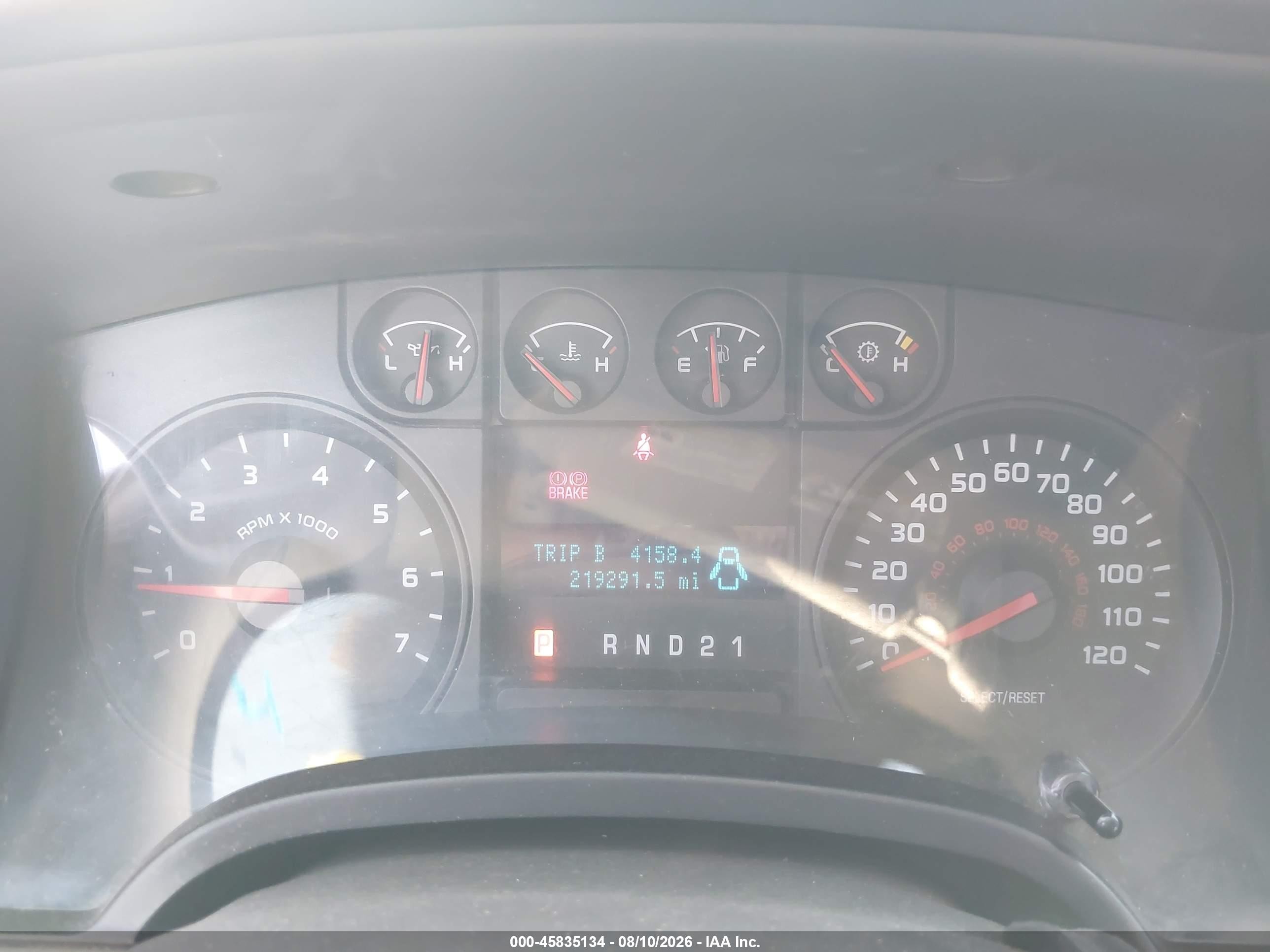 2009 Ford F-150 Stx/xl/xl W/midbox Prep/xlt/xlt W/midbox Prep Silver vin: 1FTRF12W19KB98036