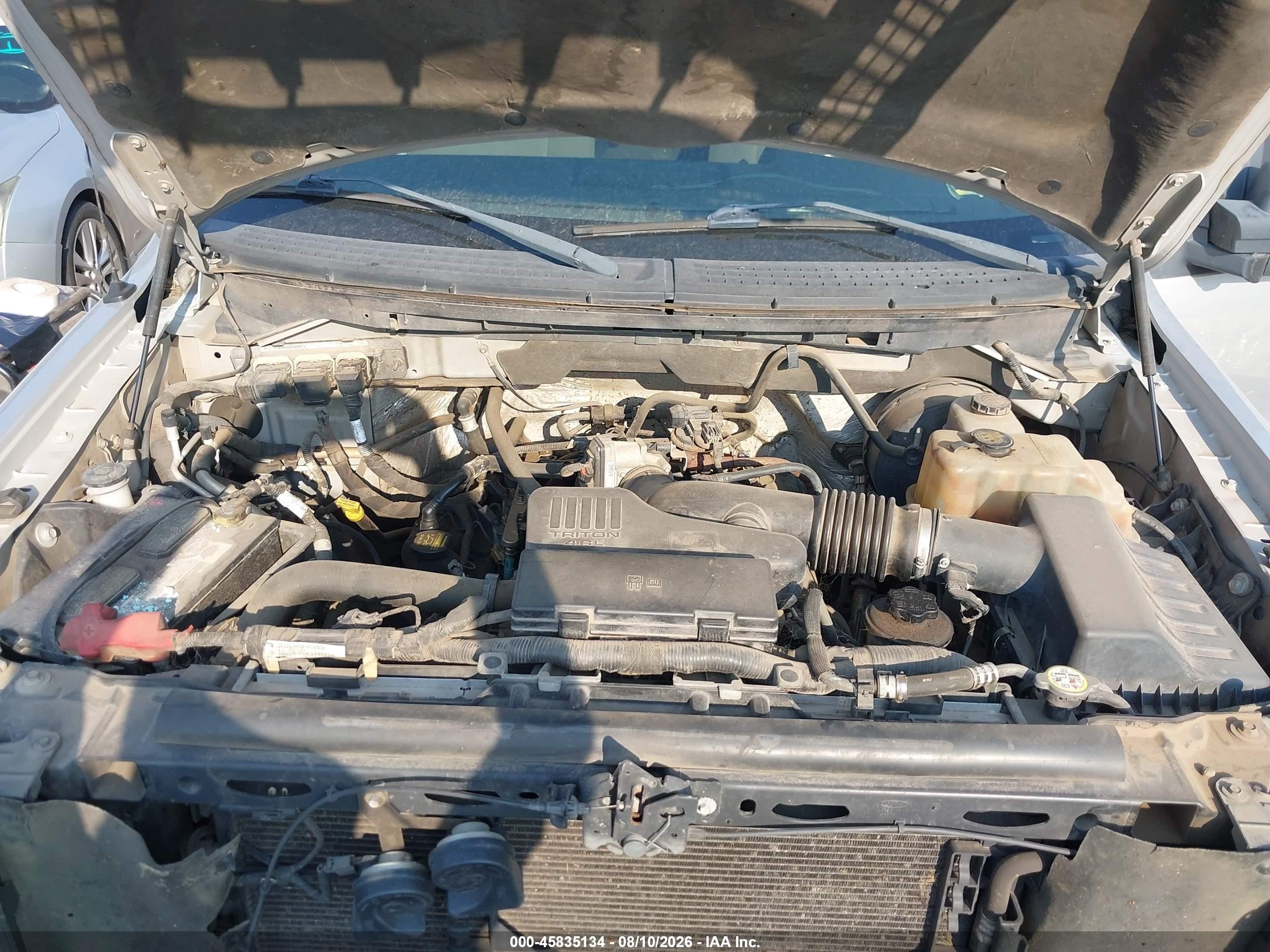 2009 Ford F-150 Stx/xl/xl W/midbox Prep/xlt/xlt W/midbox Prep Silver vin: 1FTRF12W19KB98036
