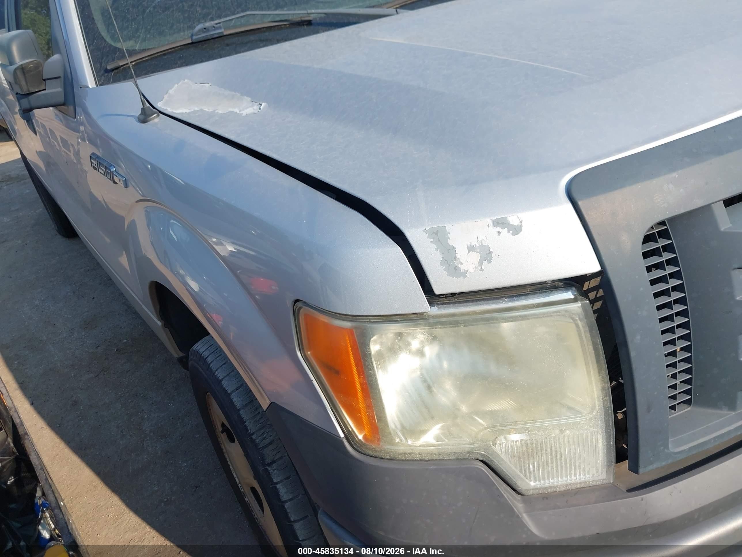 2009 Ford F-150 Stx/xl/xl W/midbox Prep/xlt/xlt W/midbox Prep Silver vin: 1FTRF12W19KB98036