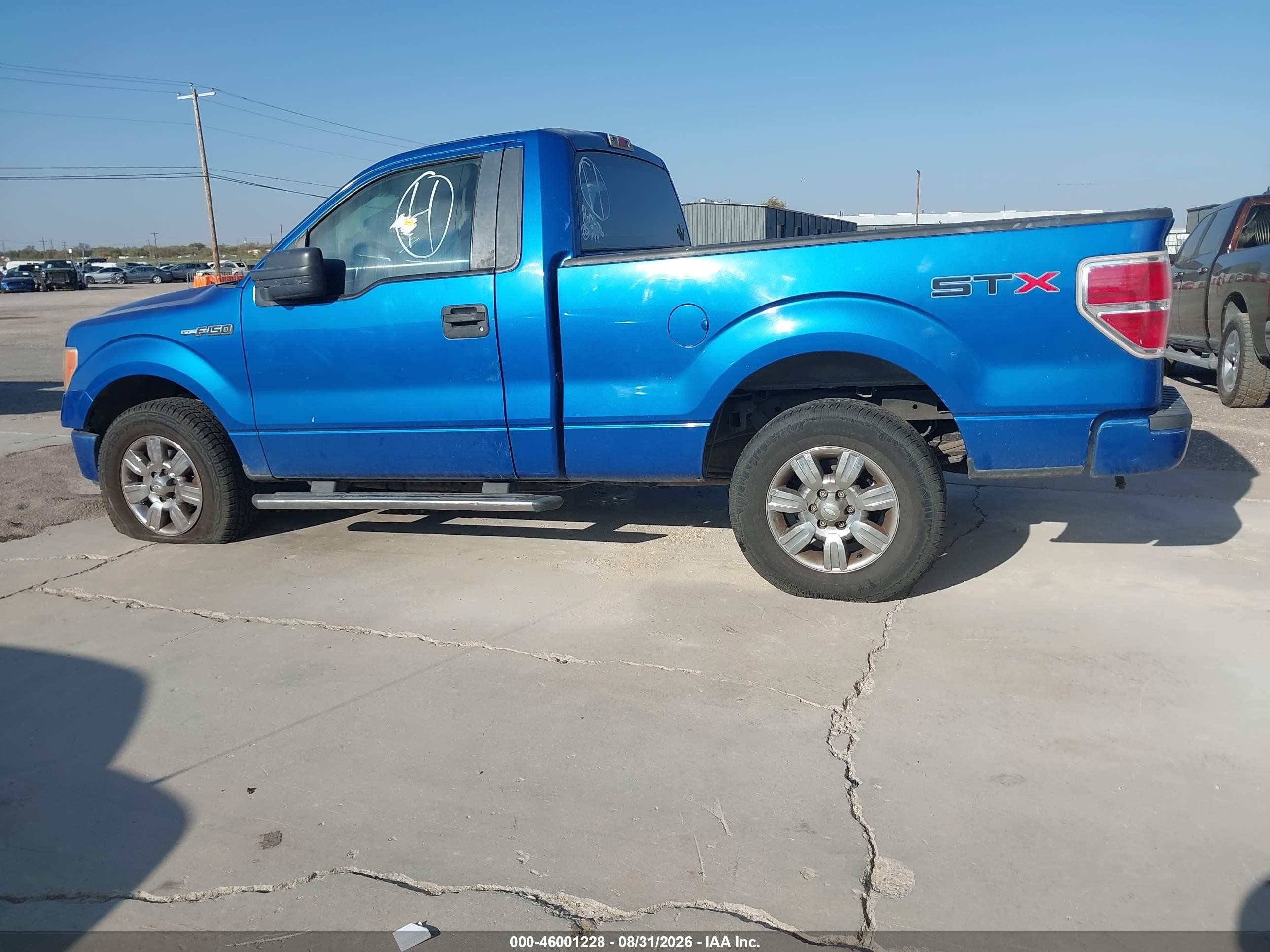 2009 Ford F-150 Stx/xl/xlt Blue vin: 1FTRF12W19KB98229