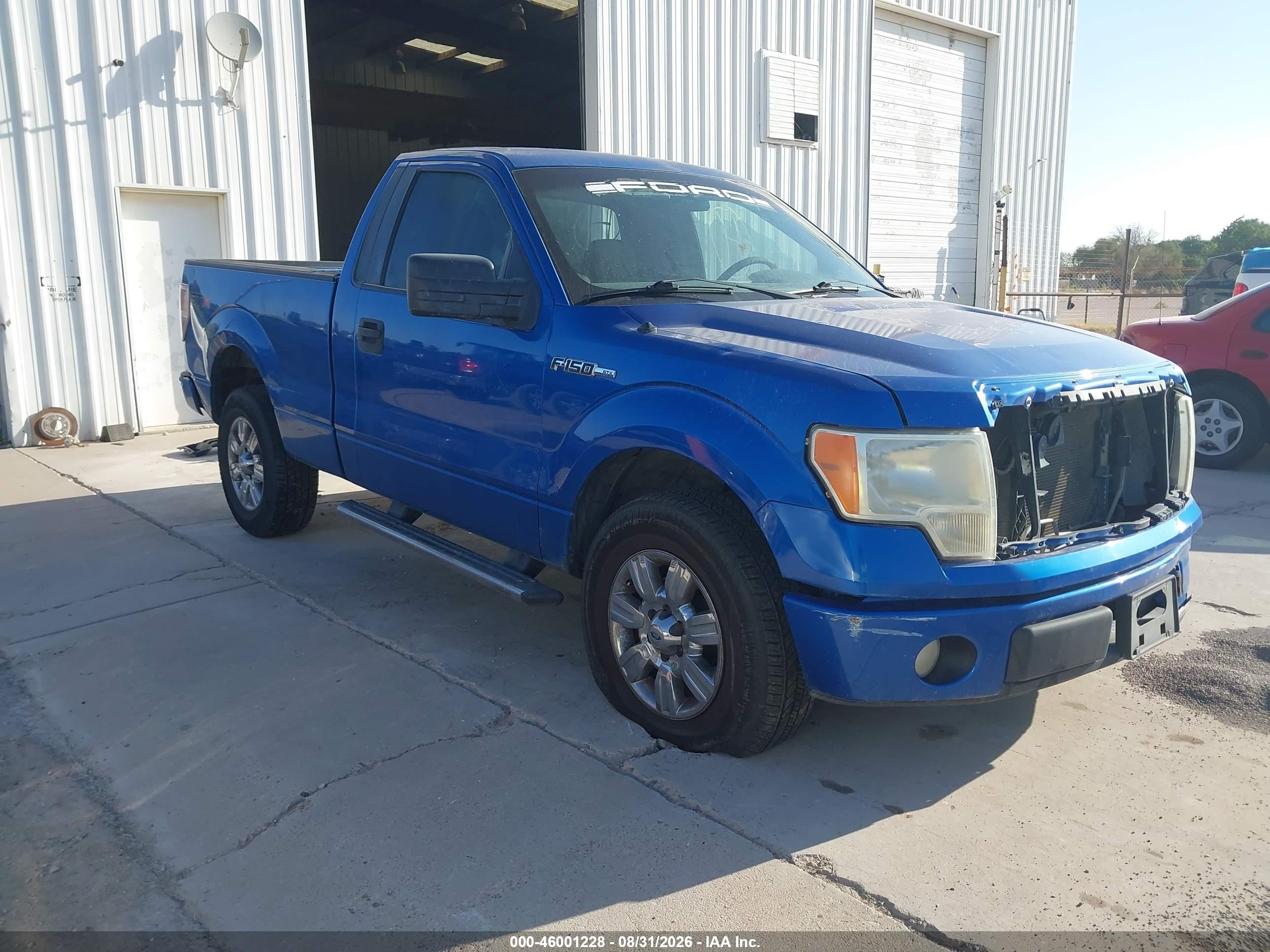 2009 Ford F-150 Stx/xl/xlt Blue vin: 1FTRF12W19KB98229