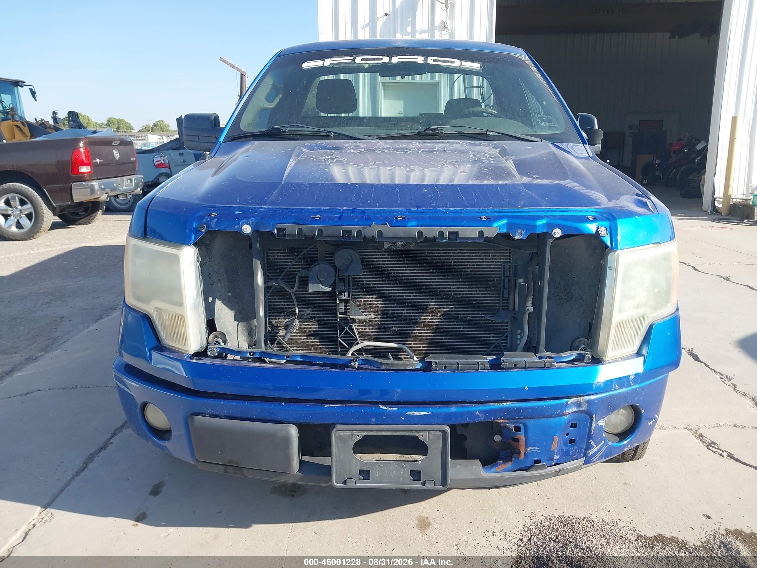2009 Ford F-150 Stx/xl/xlt Blue vin: 1FTRF12W19KB98229