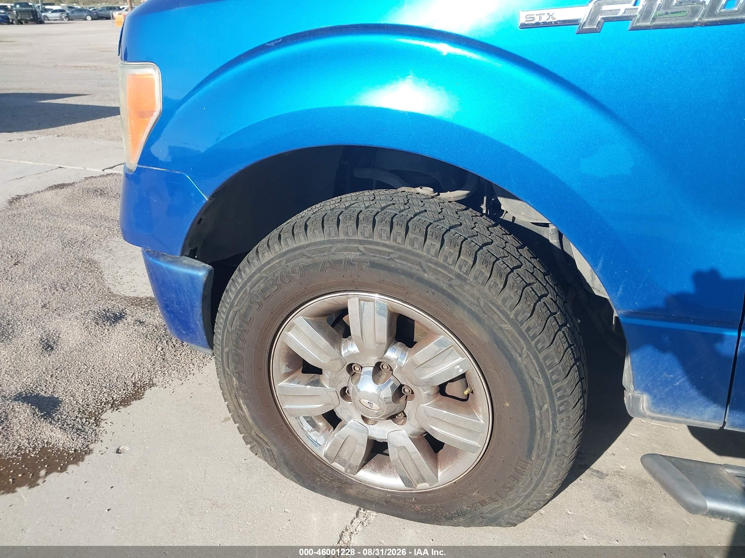 2009 Ford F-150 Stx/xl/xlt Blue vin: 1FTRF12W19KB98229
