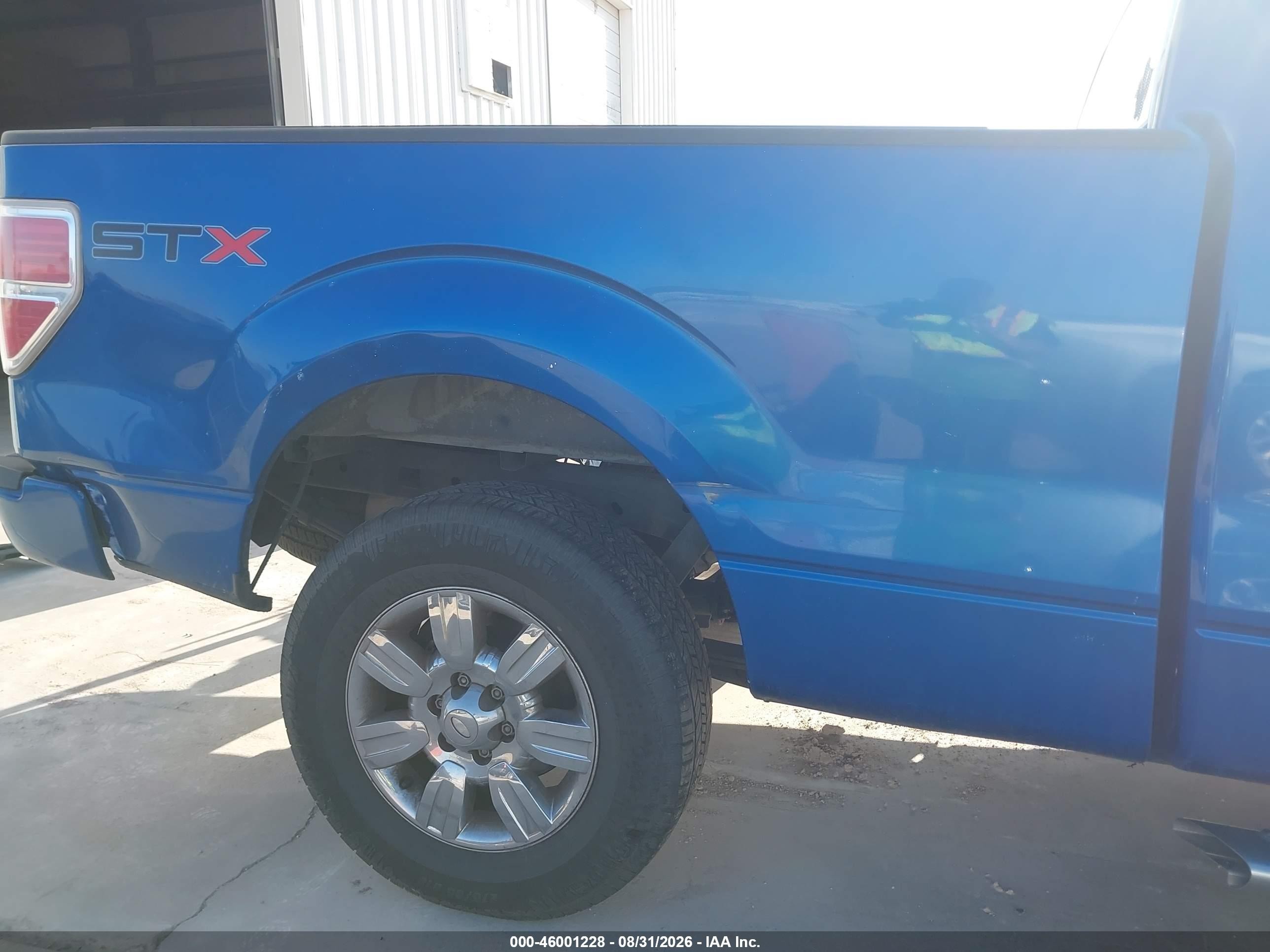 2009 Ford F-150 Stx/xl/xlt Blue vin: 1FTRF12W19KB98229