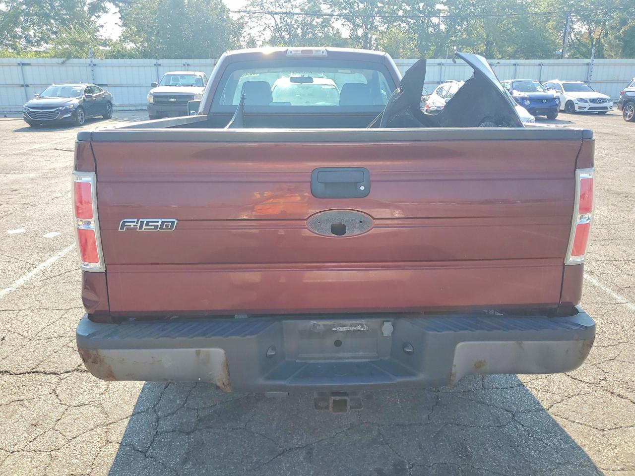 2009 Ford F150 Burgundy vin: 1FTRF12W19KC07012