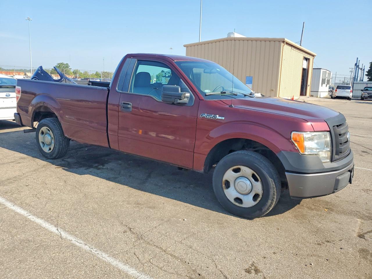 2009 Ford F150 Burgundy vin: 1FTRF12W19KC07012
