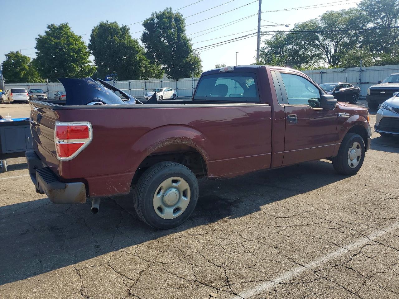 2009 Ford F150 Burgundy vin: 1FTRF12W19KC07012