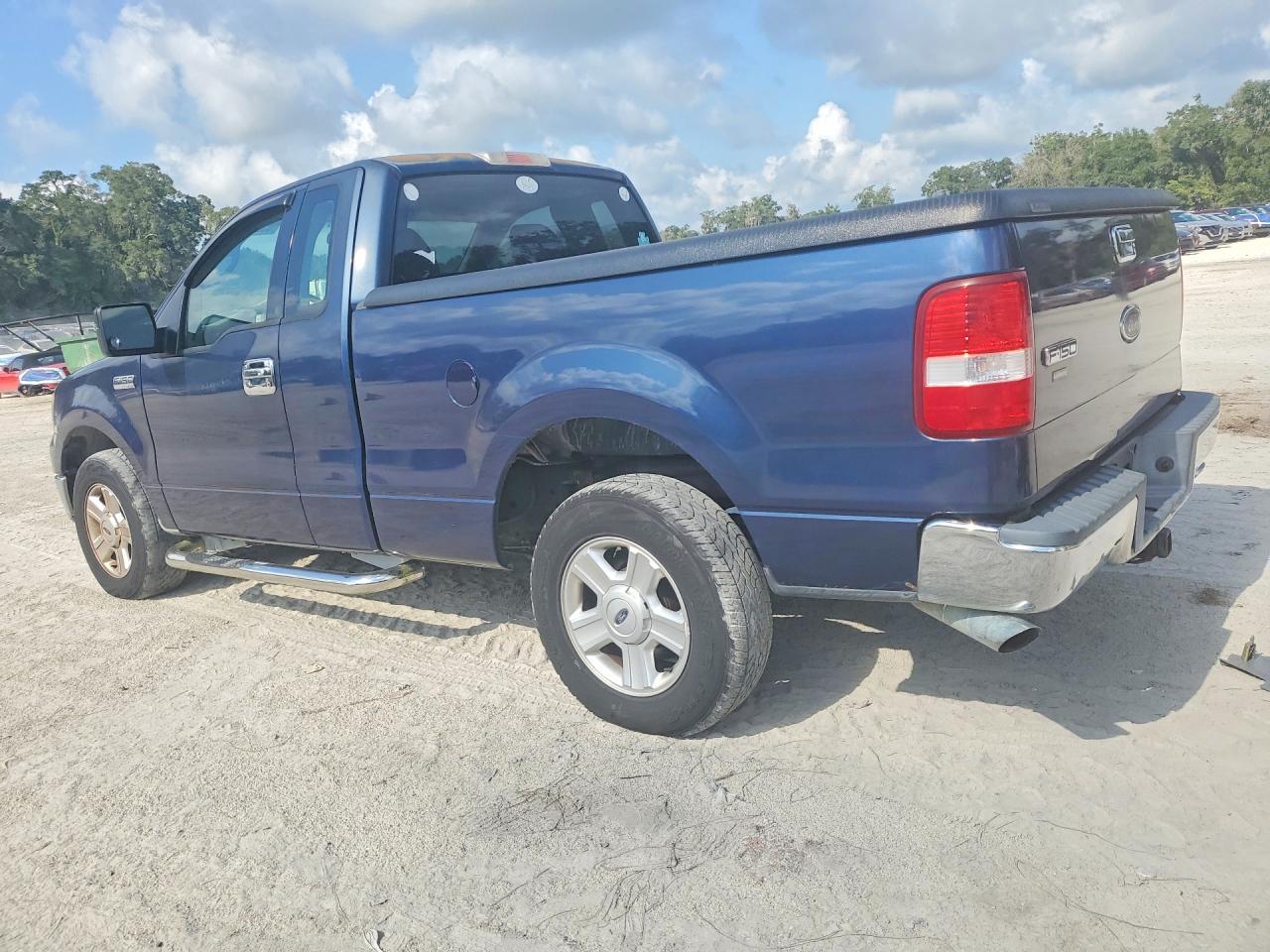 2004 Ford F150 Синий vin: 1FTRF12W24NA38092