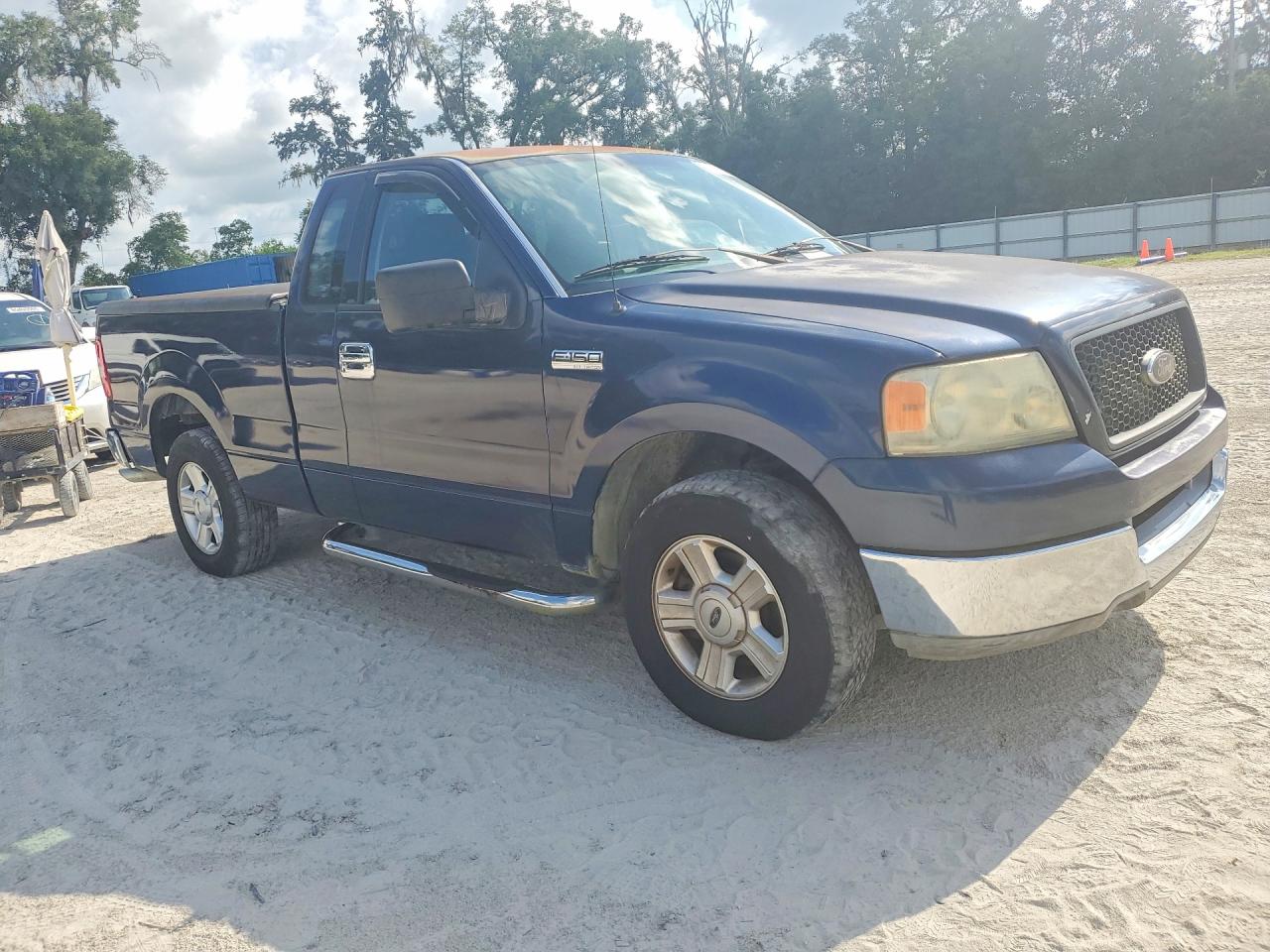 2004 Ford F150 Синий vin: 1FTRF12W24NA38092