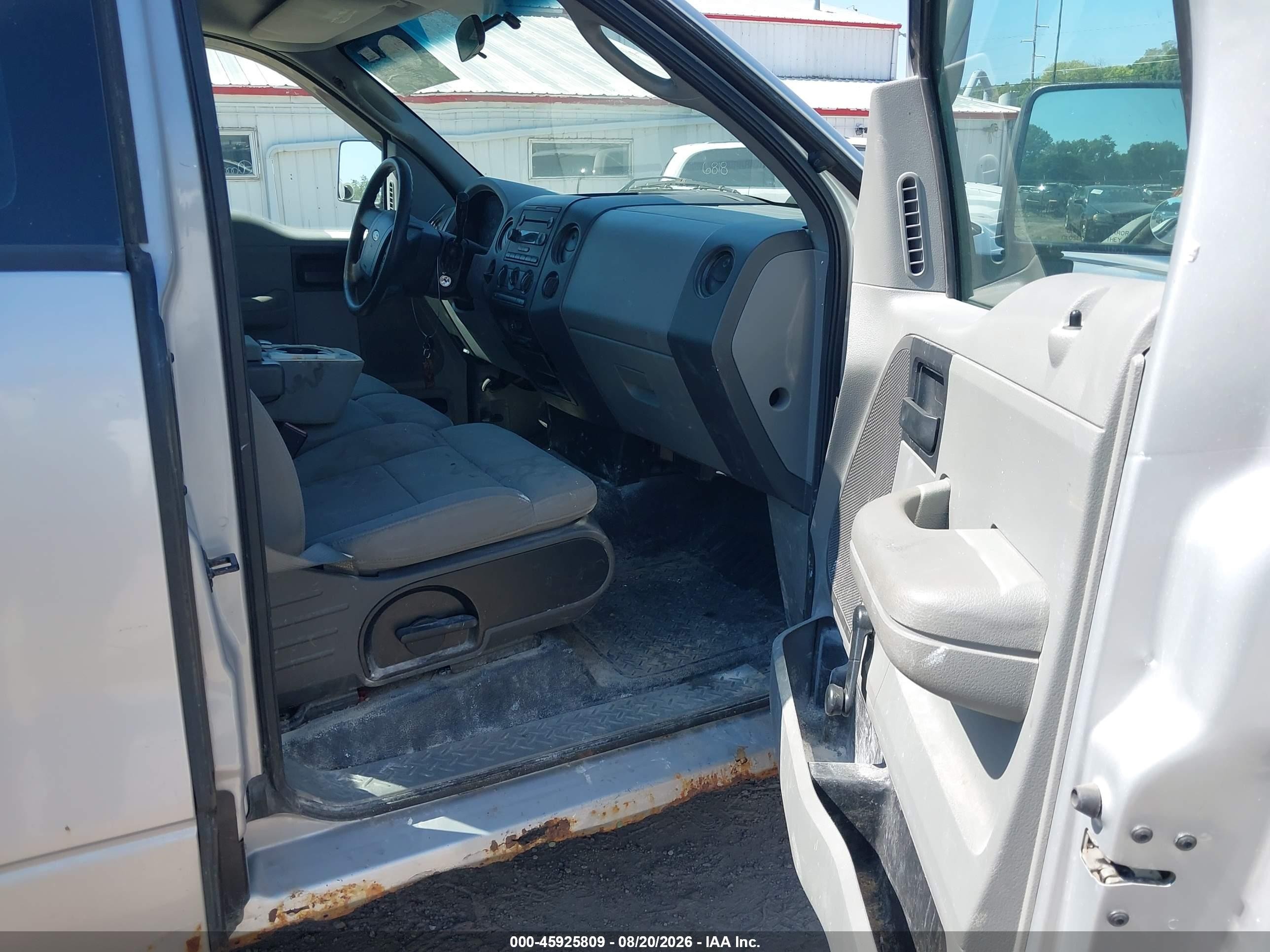 2004 Ford F-150 Stx/xl/xlt Gray vin: 1FTRF12W24NB86257
