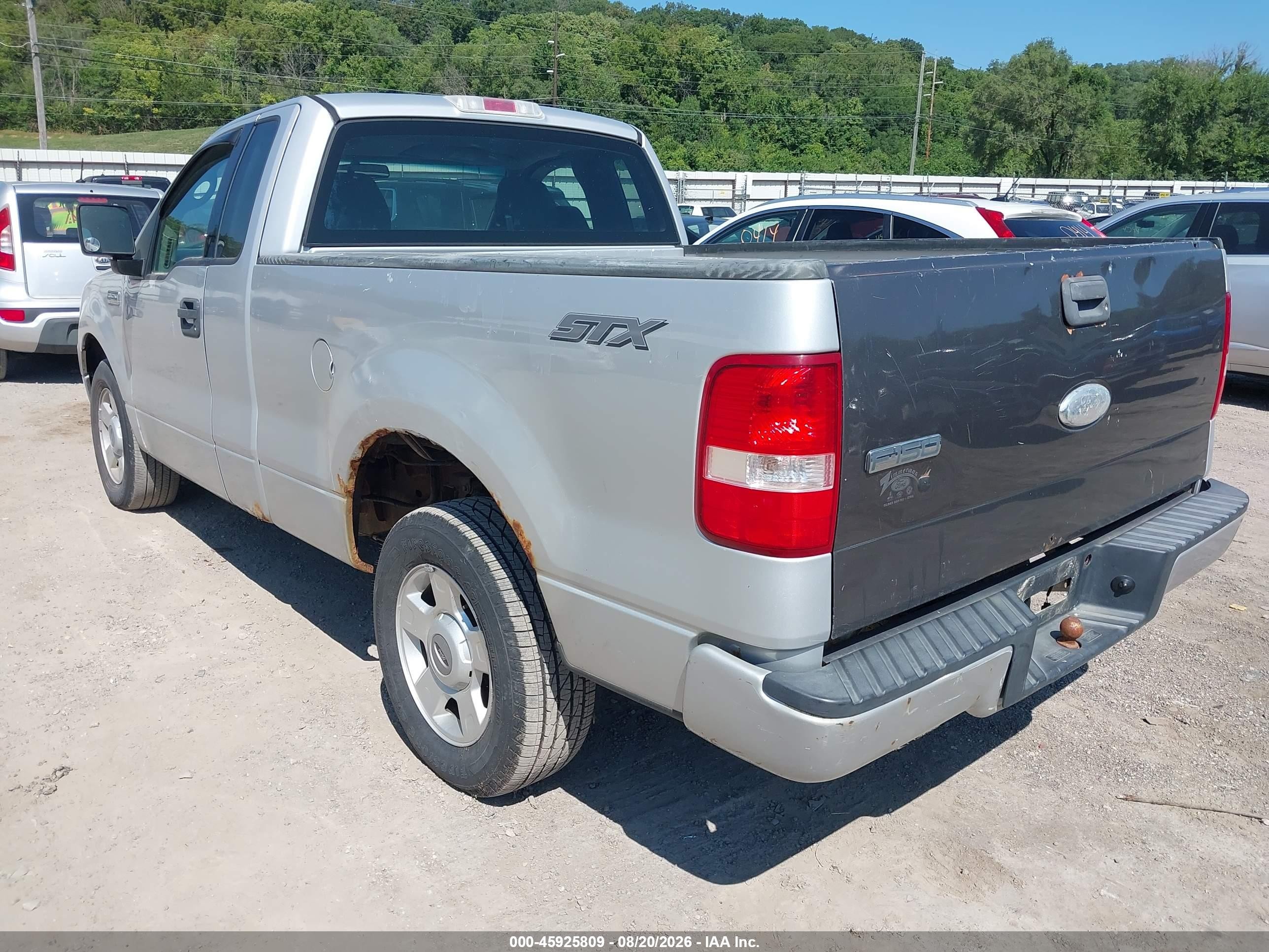 2004 Ford F-150 Stx/xl/xlt Gray vin: 1FTRF12W24NB86257