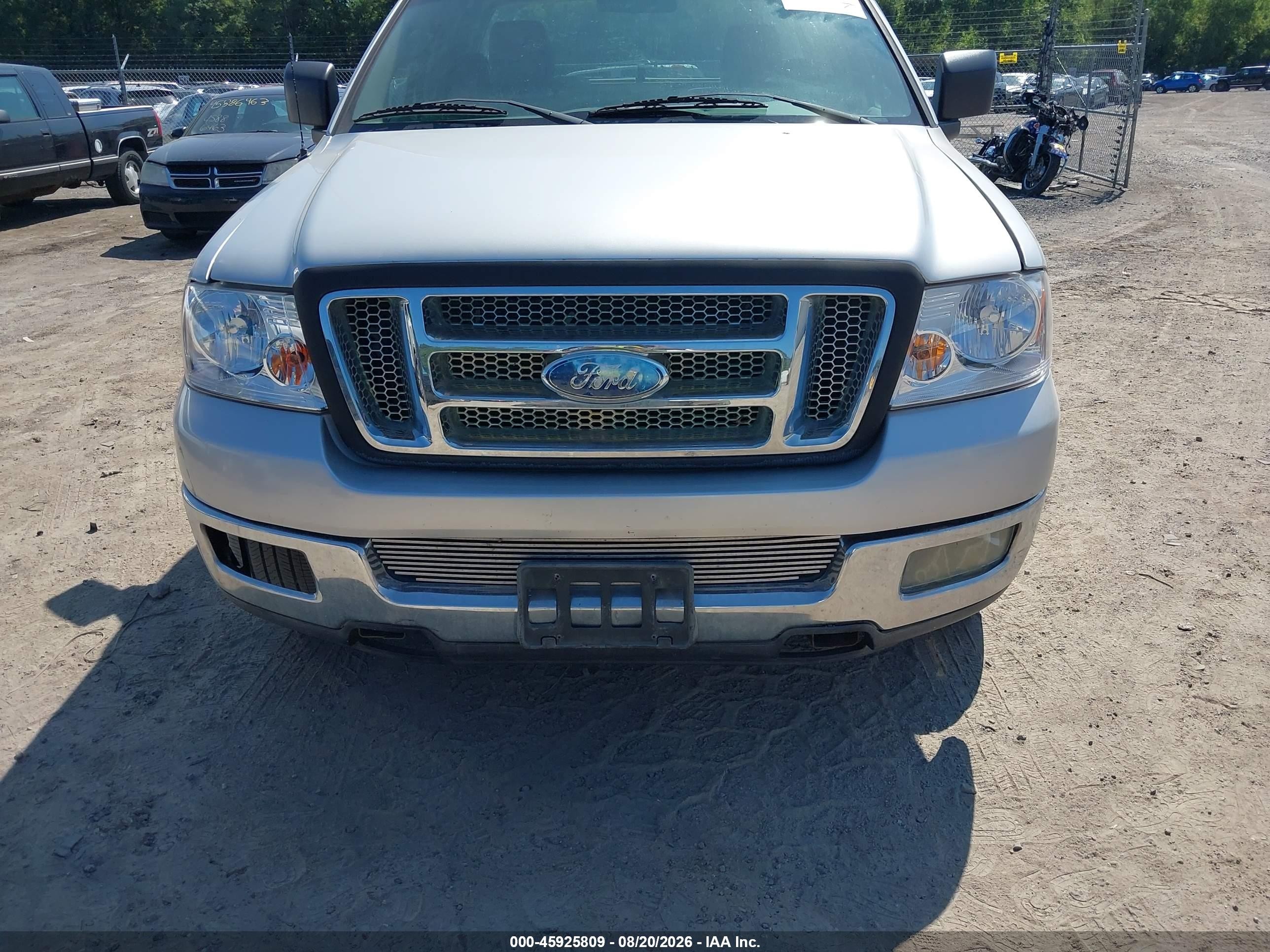 2004 Ford F-150 Stx/xl/xlt Gray vin: 1FTRF12W24NB86257