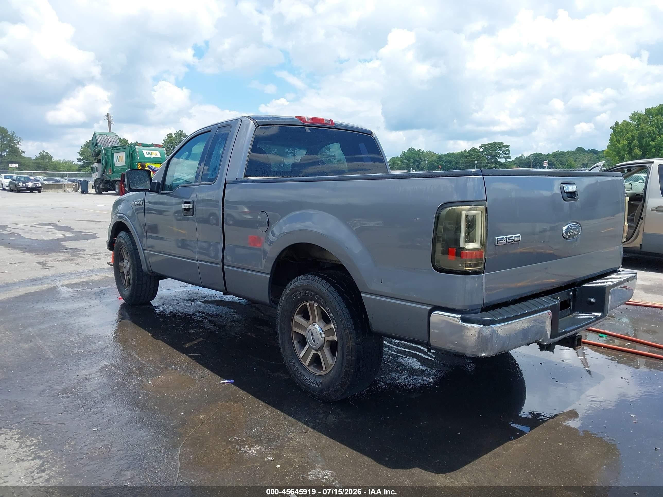 2005 Ford F-150 Stx/xl/xlt Gray vin: 1FTRF12W25NA19799