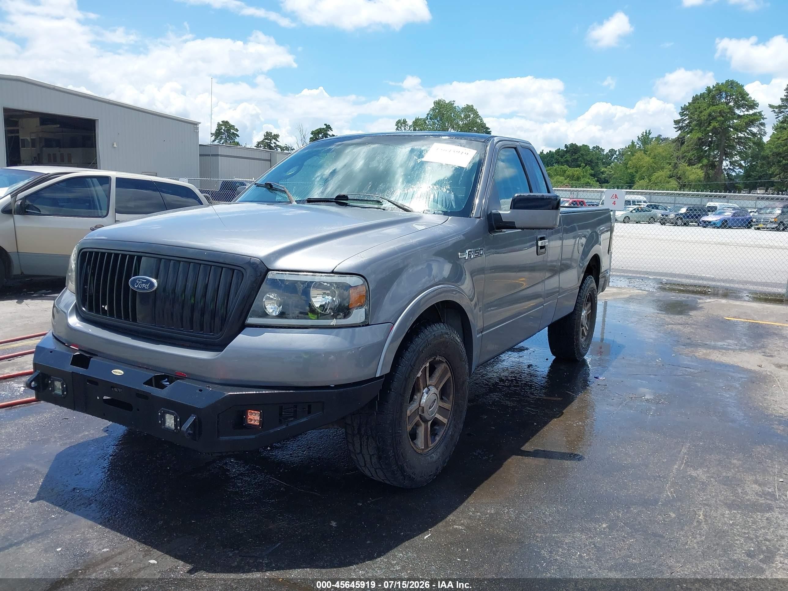 2005 Ford F-150 Stx/xl/xlt Gray vin: 1FTRF12W25NA19799