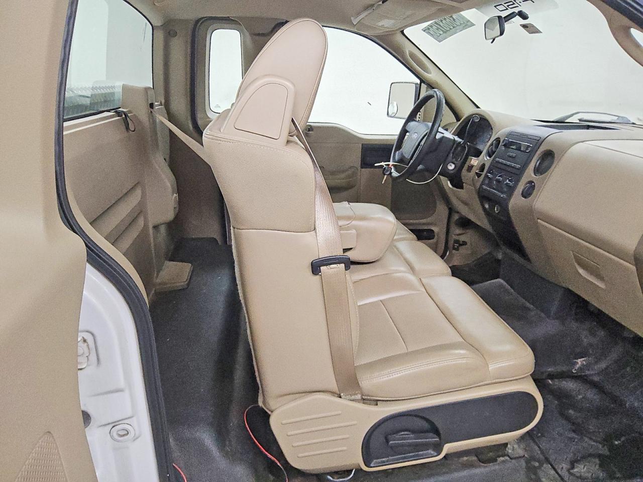 2007 Ford F150 Белый vin: 1FTRF12W27KD54209