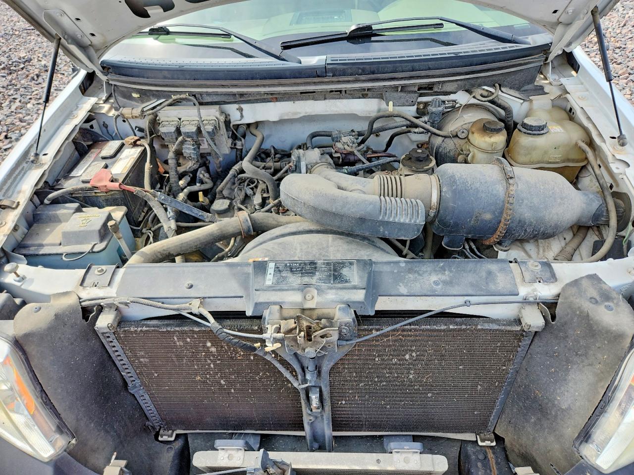 2007 Ford F150 Белый vin: 1FTRF12W27NA77401