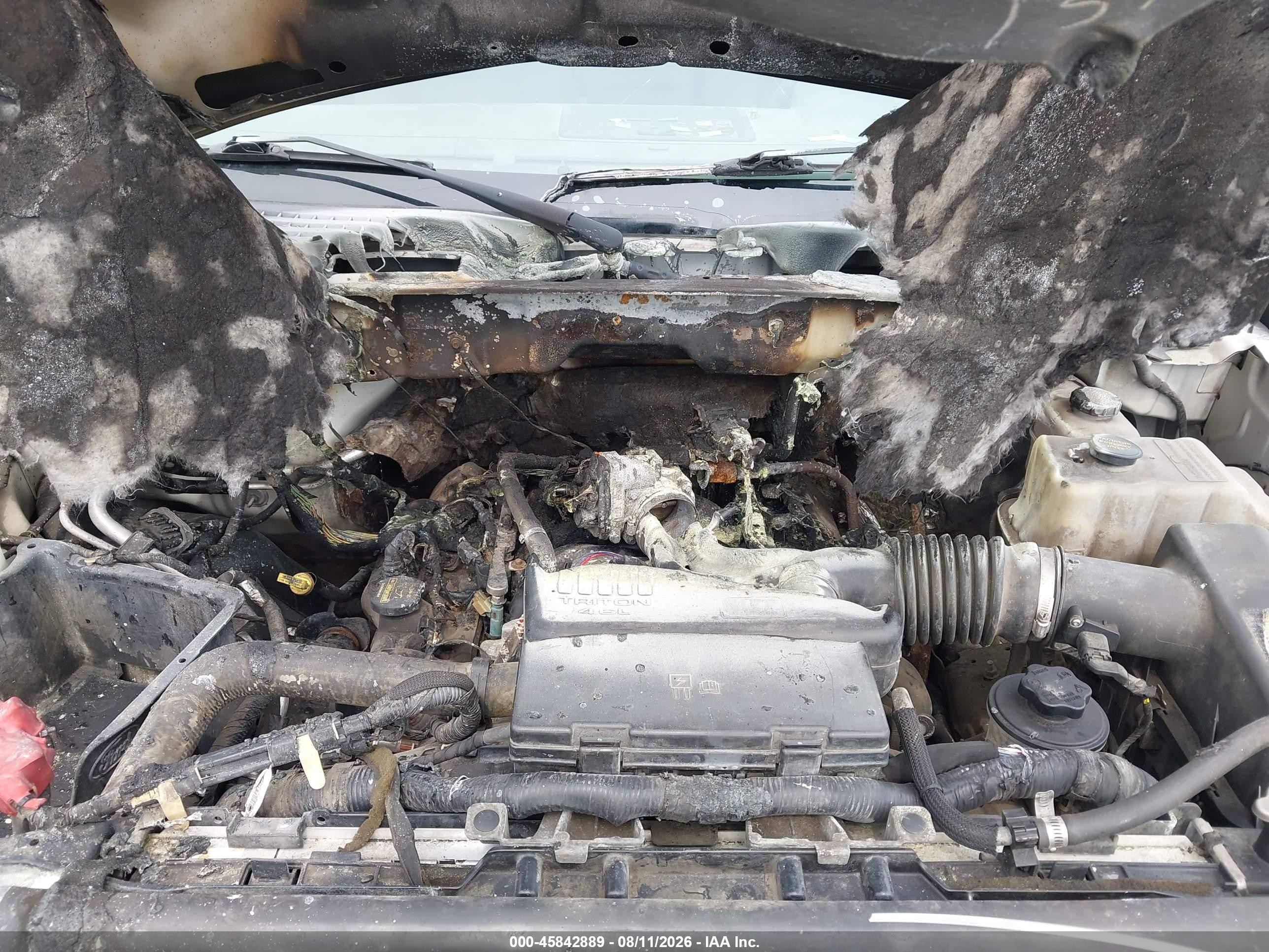 2009 Ford F-150 Stx/xl/xl W/midbox Prep/xlt/xlt W/midbox Prep White vin: 1FTRF12W29KB32093