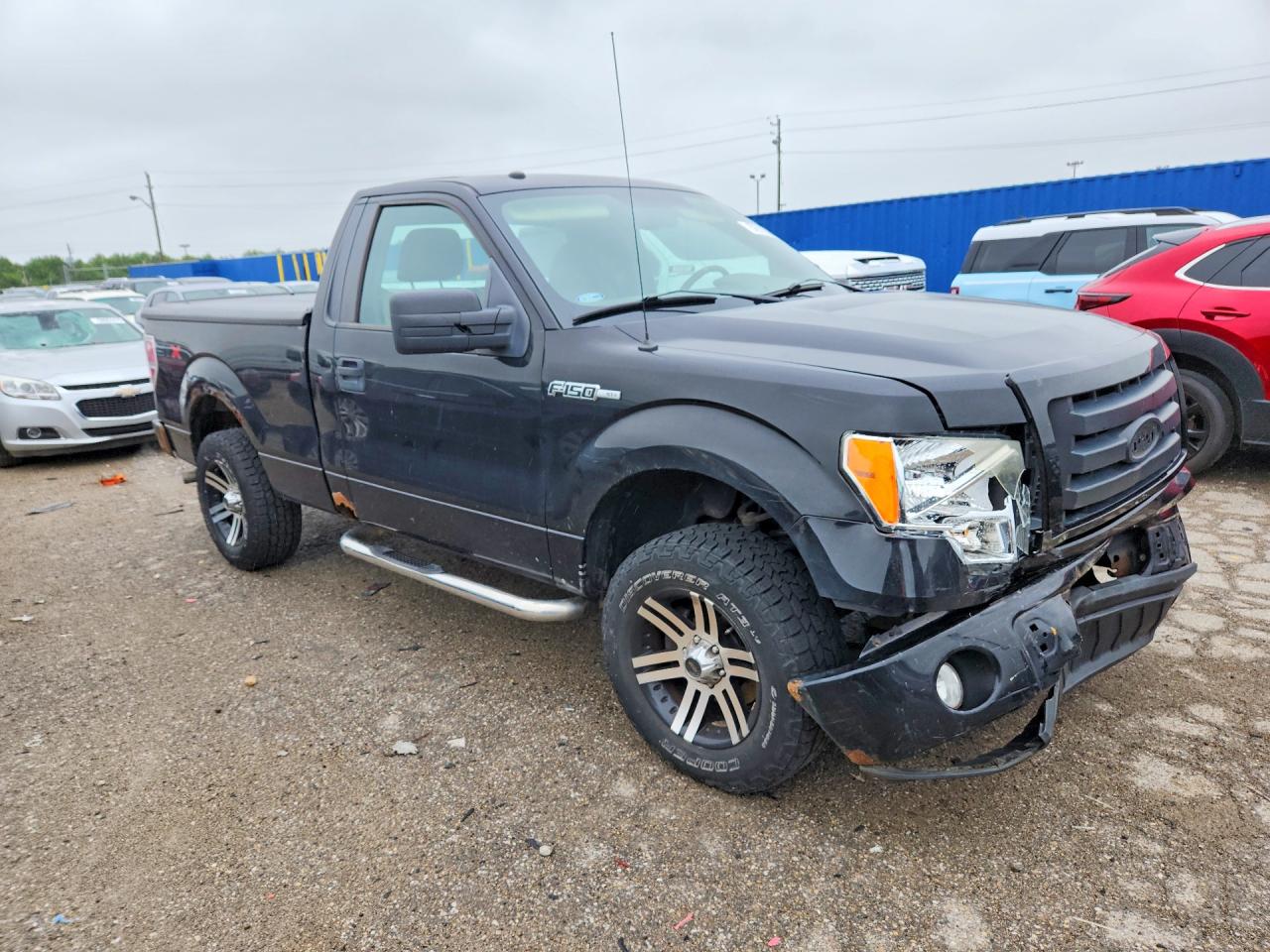 2009 Ford F150 Black vin: 1FTRF12W29KB90575