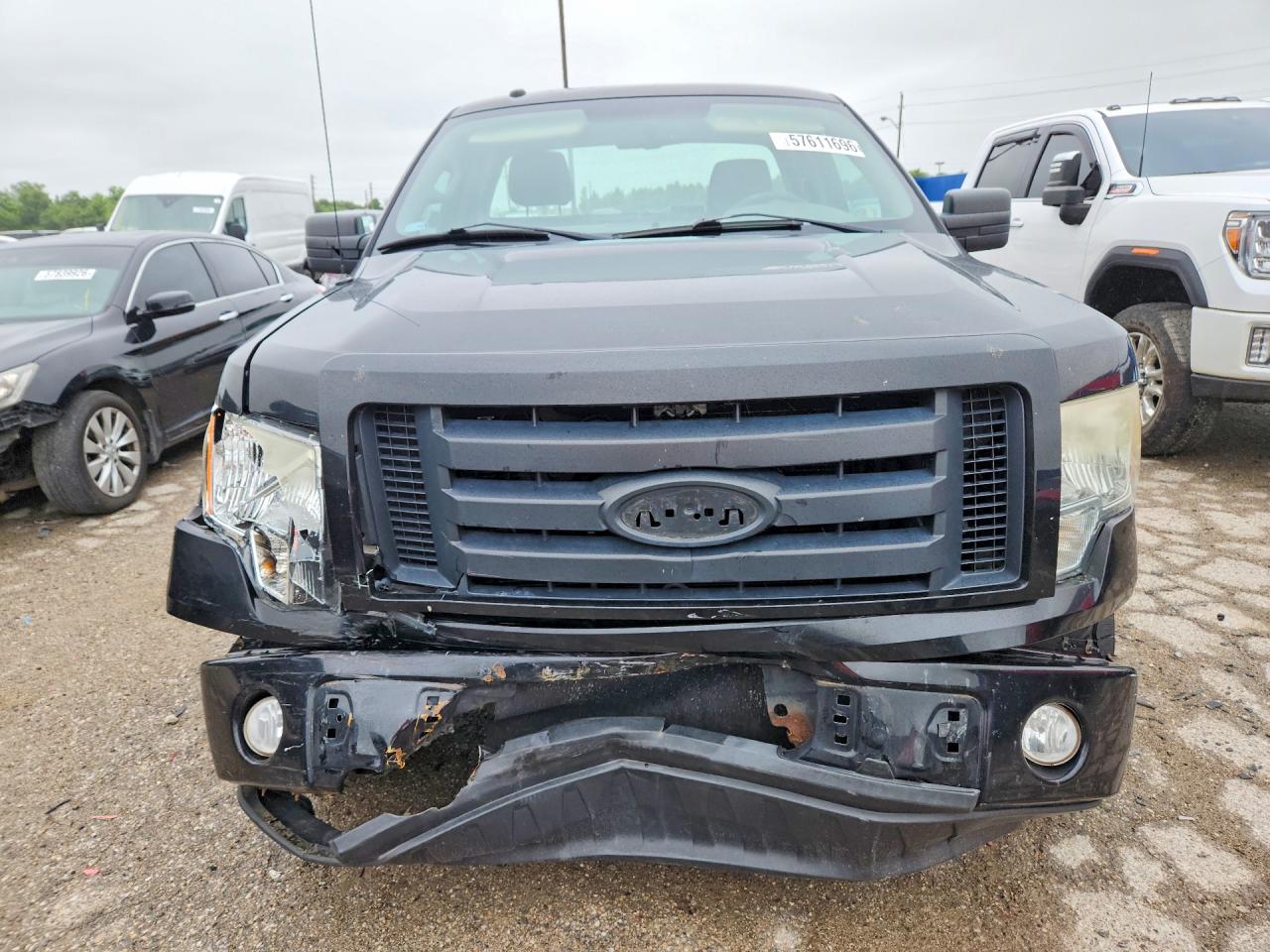 2009 Ford F150 Black vin: 1FTRF12W29KB90575