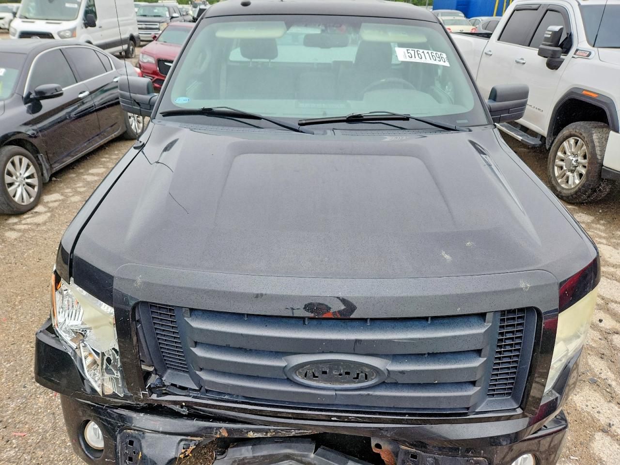 2009 Ford F150 Black vin: 1FTRF12W29KB90575