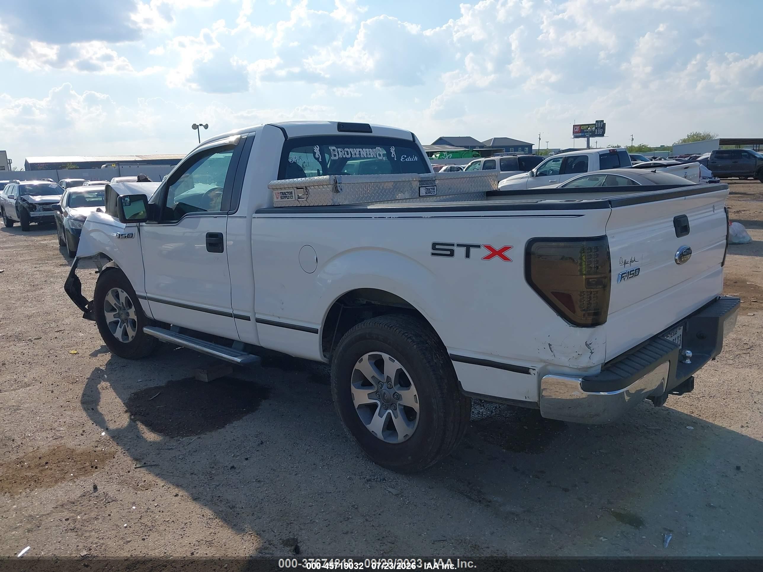 2009 Ford F-150 Stx/xl/xlt White vin: 1FTRF12W29KC93091