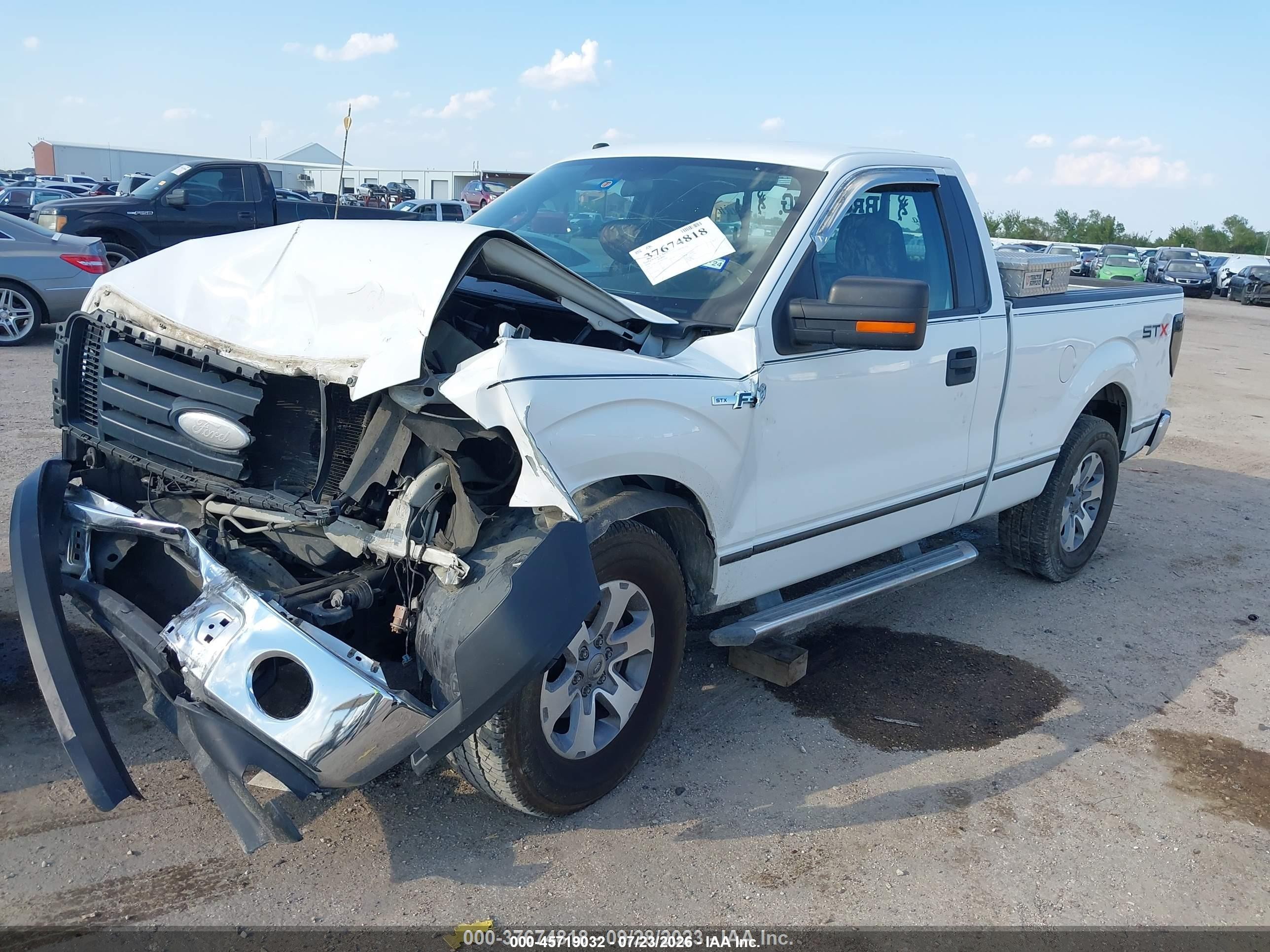 2009 Ford F-150 Stx/xl/xlt White vin: 1FTRF12W29KC93091