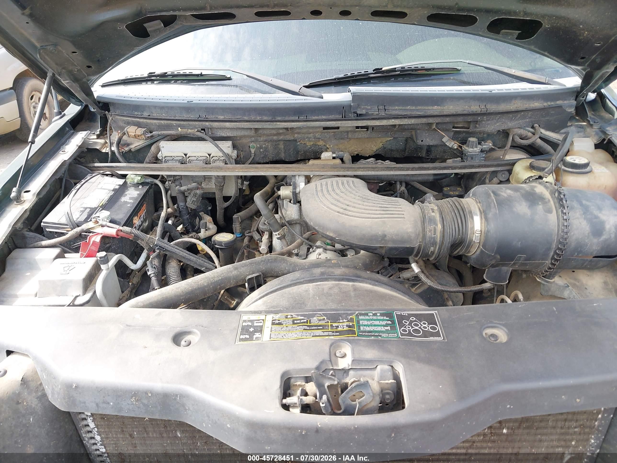 2004 Ford F-150 Stx/xl/xlt Зеленый vin: 1FTRF12W34NB71346