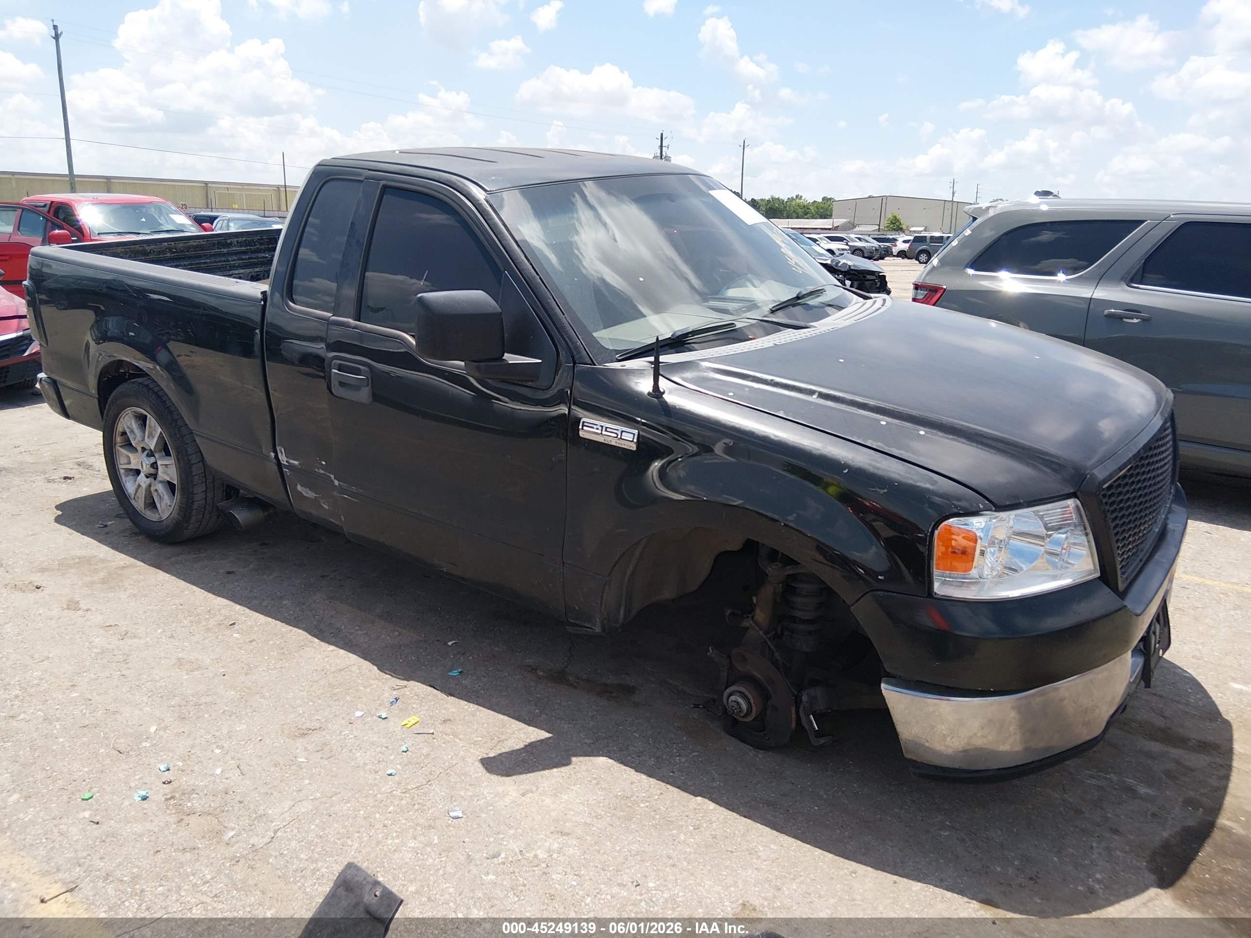 2004 Ford F-150 Stx/xl/xlt Black vin: 1FTRF12W34NB75333