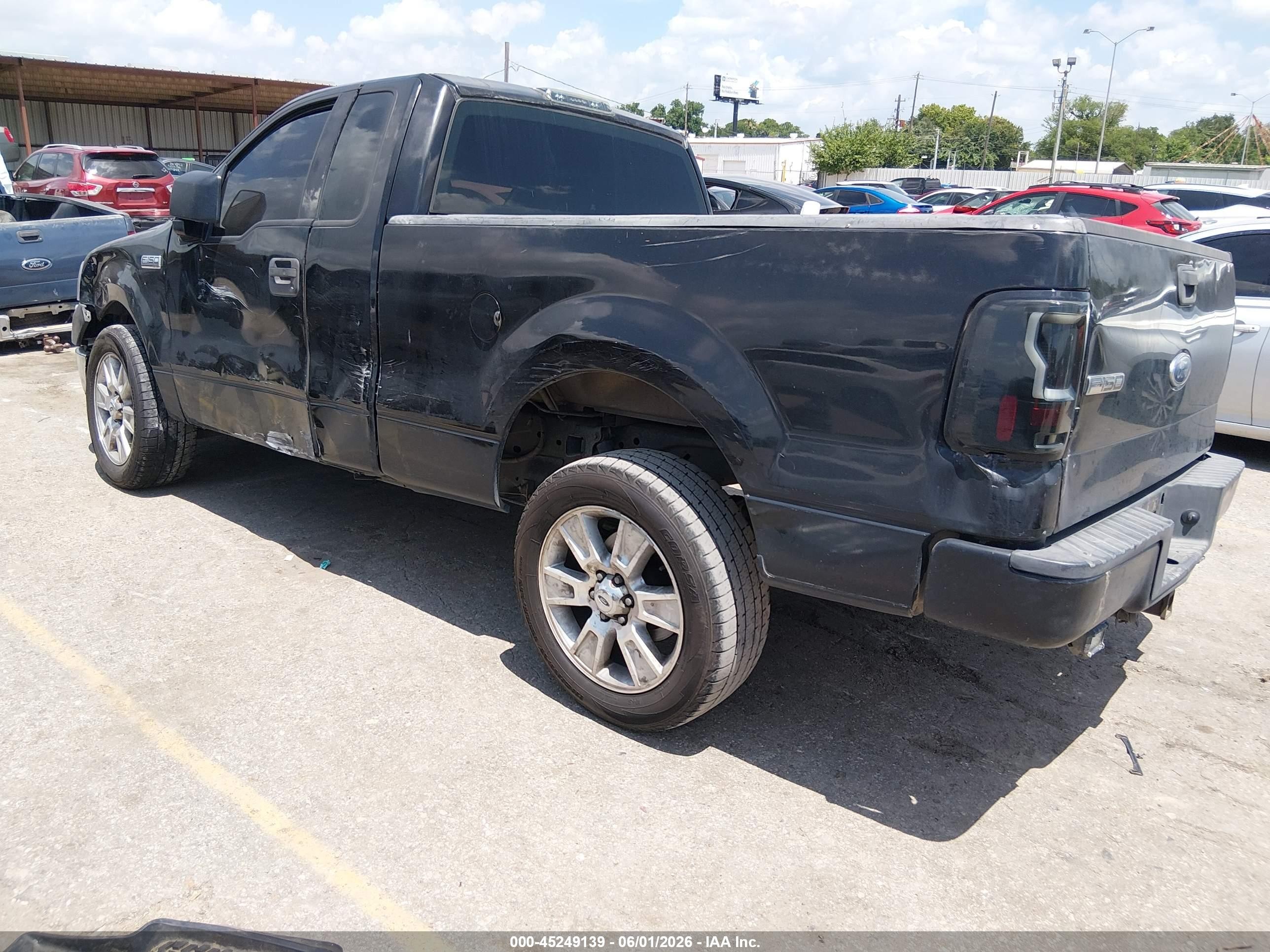 2004 Ford F-150 Stx/xl/xlt Black vin: 1FTRF12W34NB75333