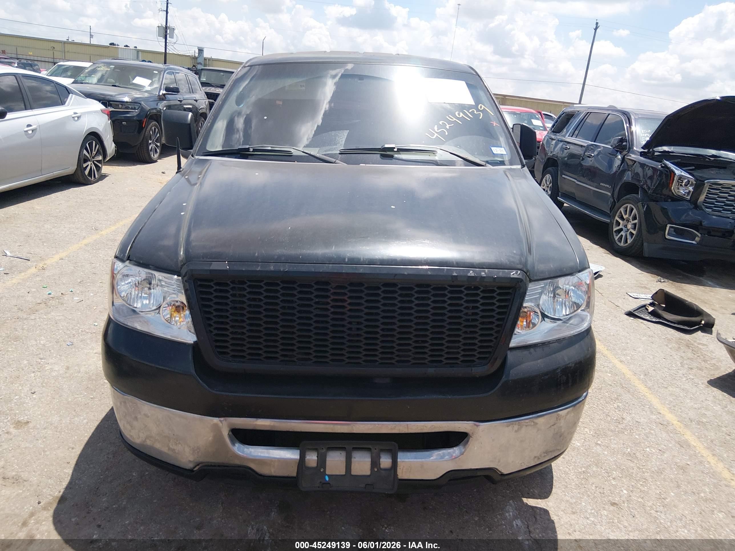 2004 Ford F-150 Stx/xl/xlt Black vin: 1FTRF12W34NB75333
