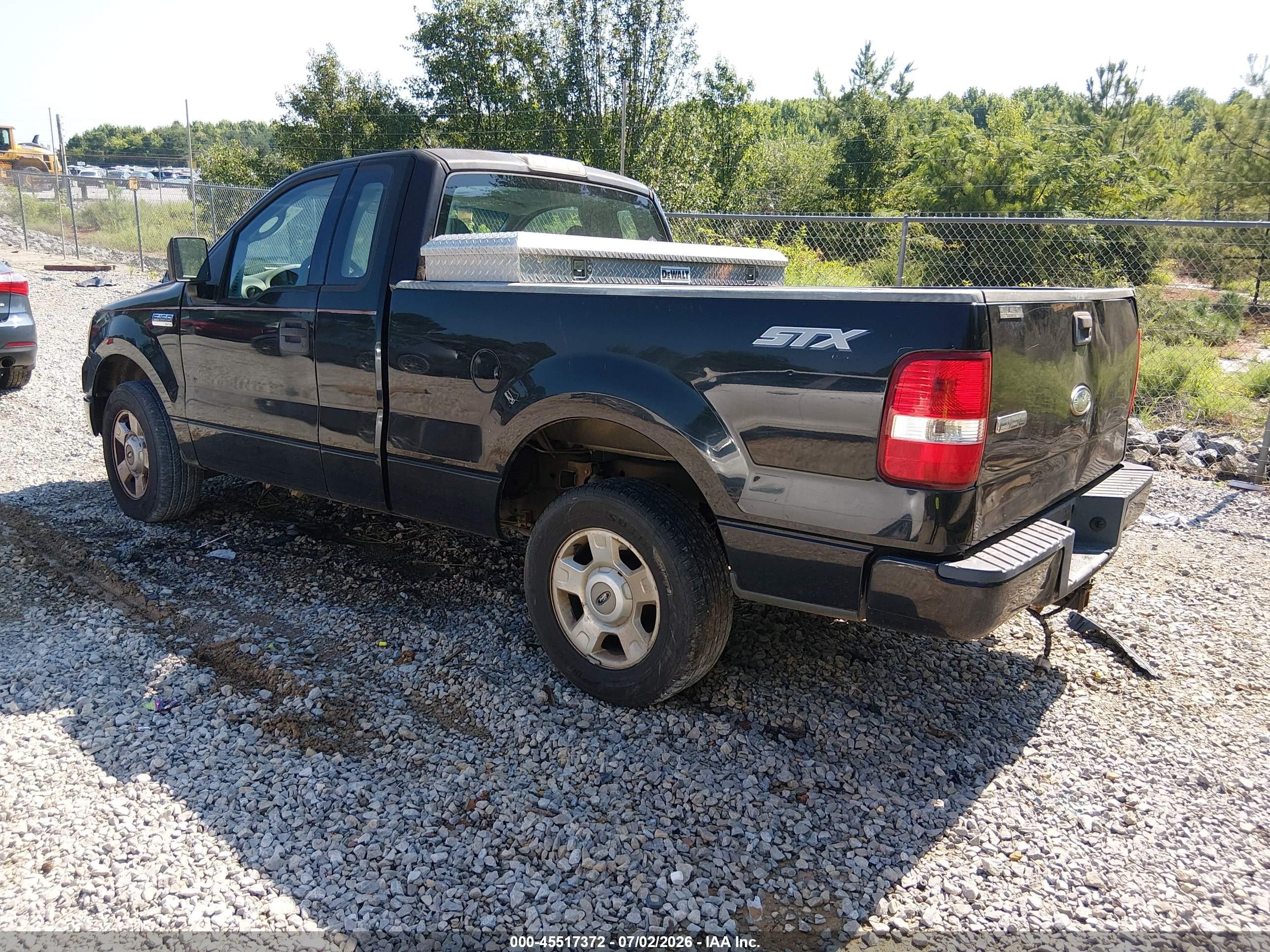 2004 Ford F-150 Stx/xl/xlt Black vin: 1FTRF12W34NC21405