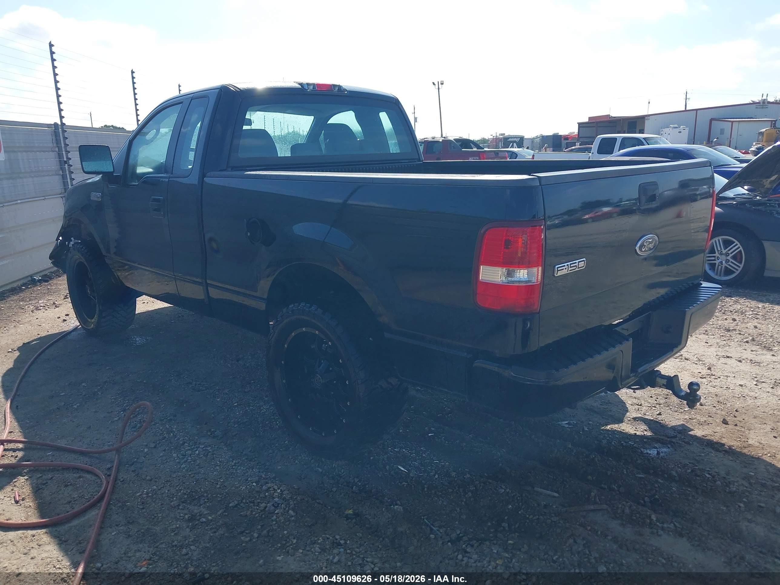 2005 Ford F-150 Stx/xl/xlt Black vin: 1FTRF12W35NA98853