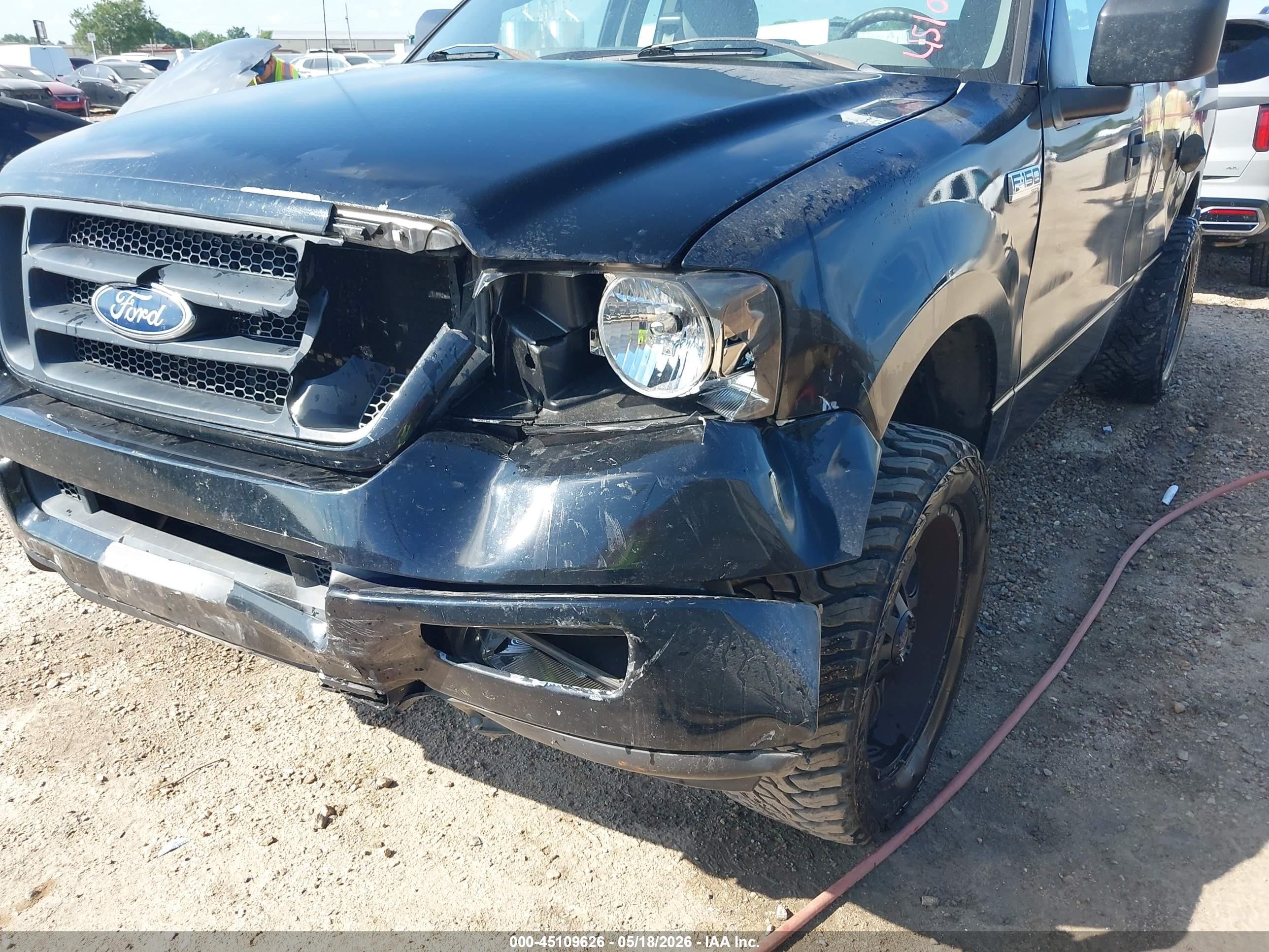 2005 Ford F-150 Stx/xl/xlt Black vin: 1FTRF12W35NA98853