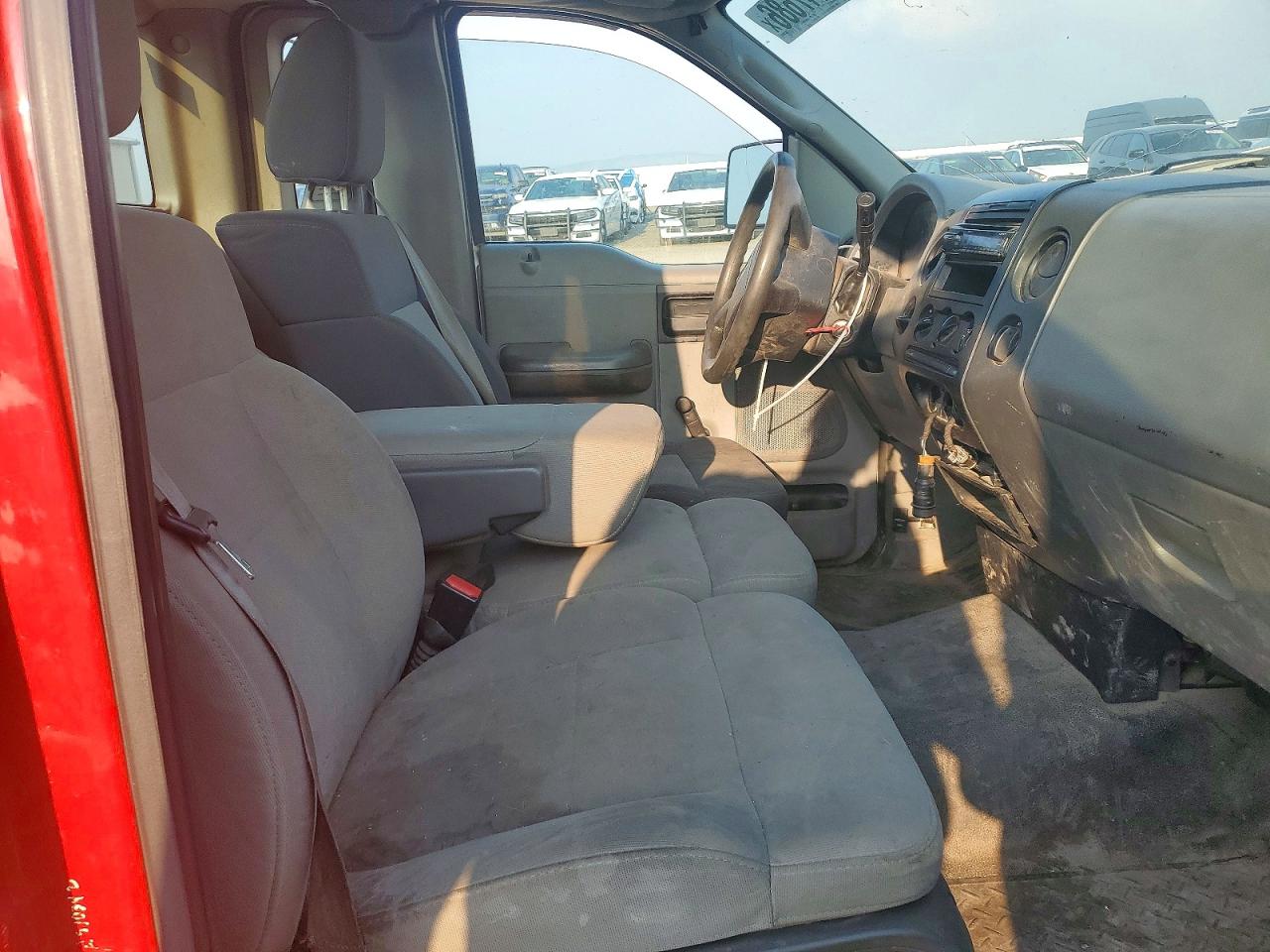 2007 Ford F150 White vin: 1FTRF12W37KC48013