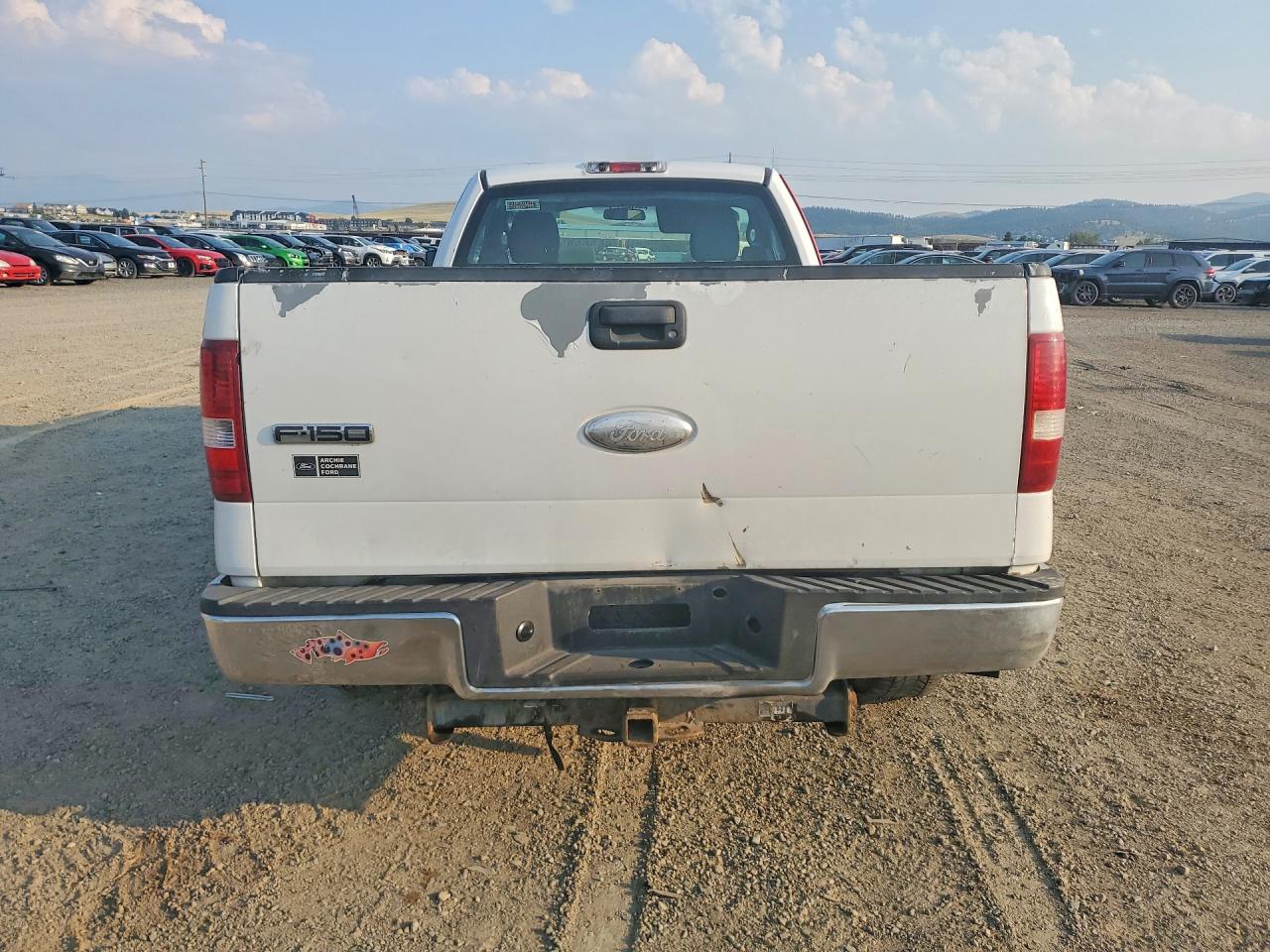 2007 Ford F150 White vin: 1FTRF12W37KC48013