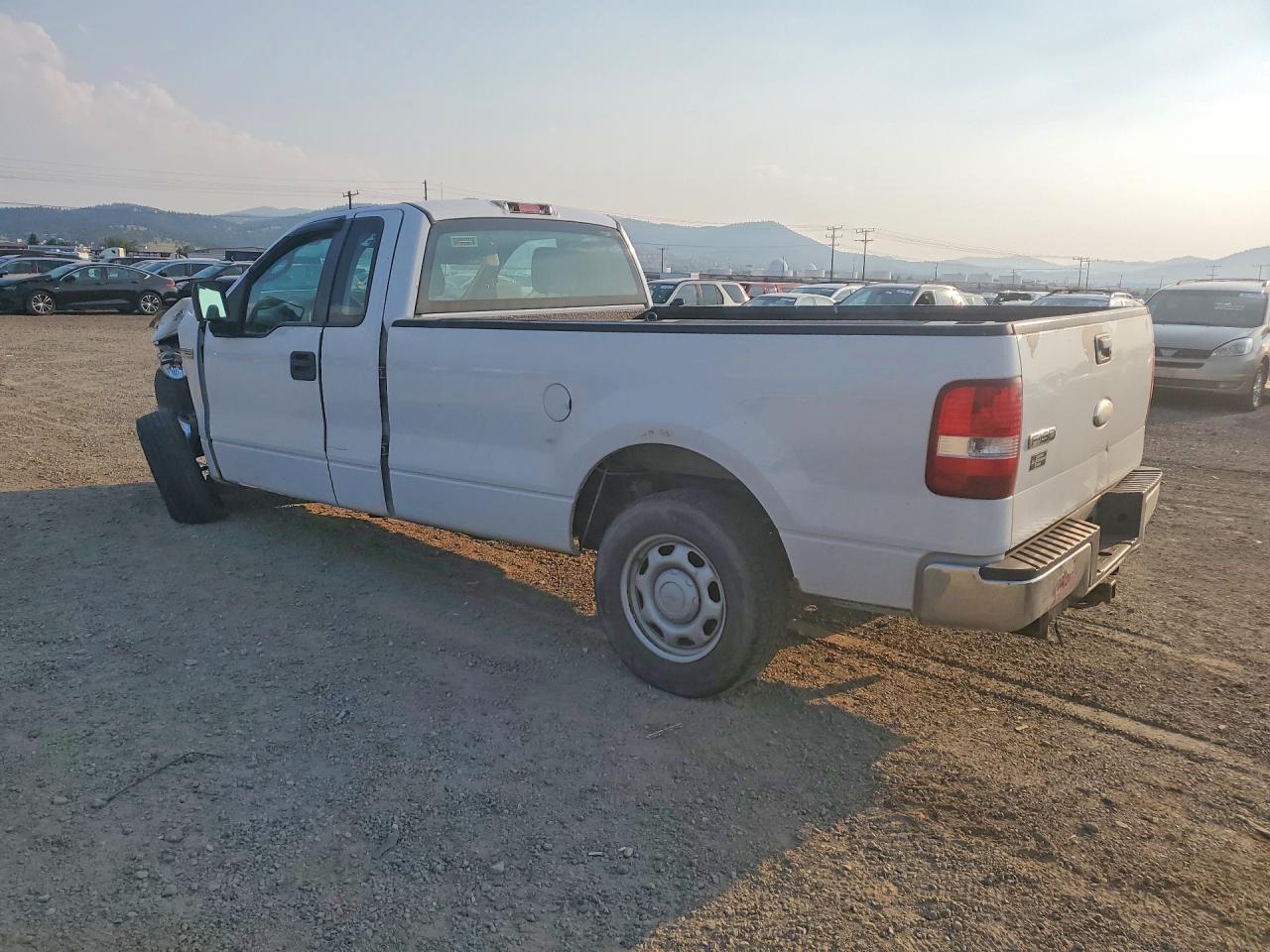 2007 Ford F150 White vin: 1FTRF12W37KC48013